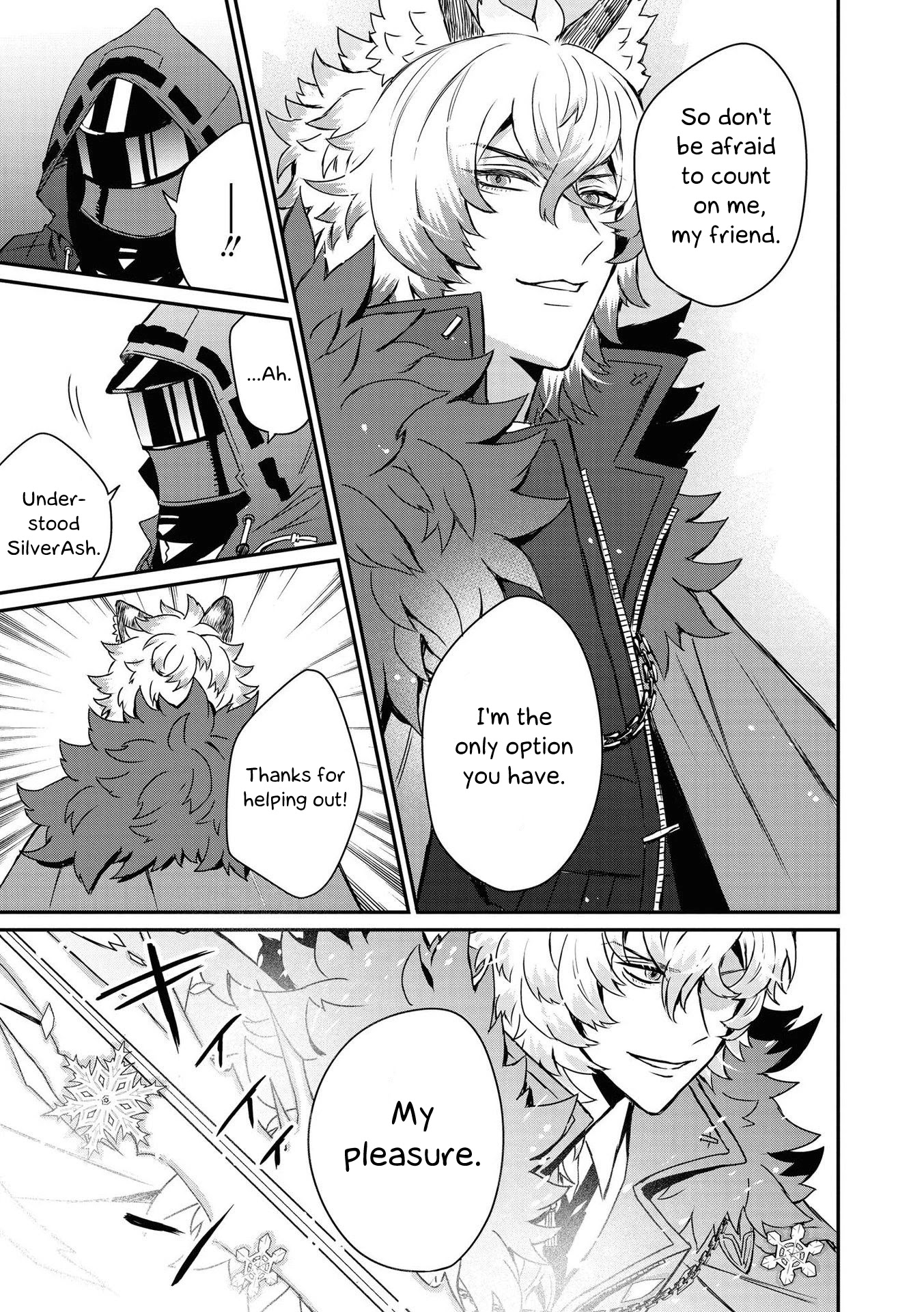 Arknights Comic Anthology Chapter 2.9 page 7 - Vol.2 Chapter 9: A Fork on the Board