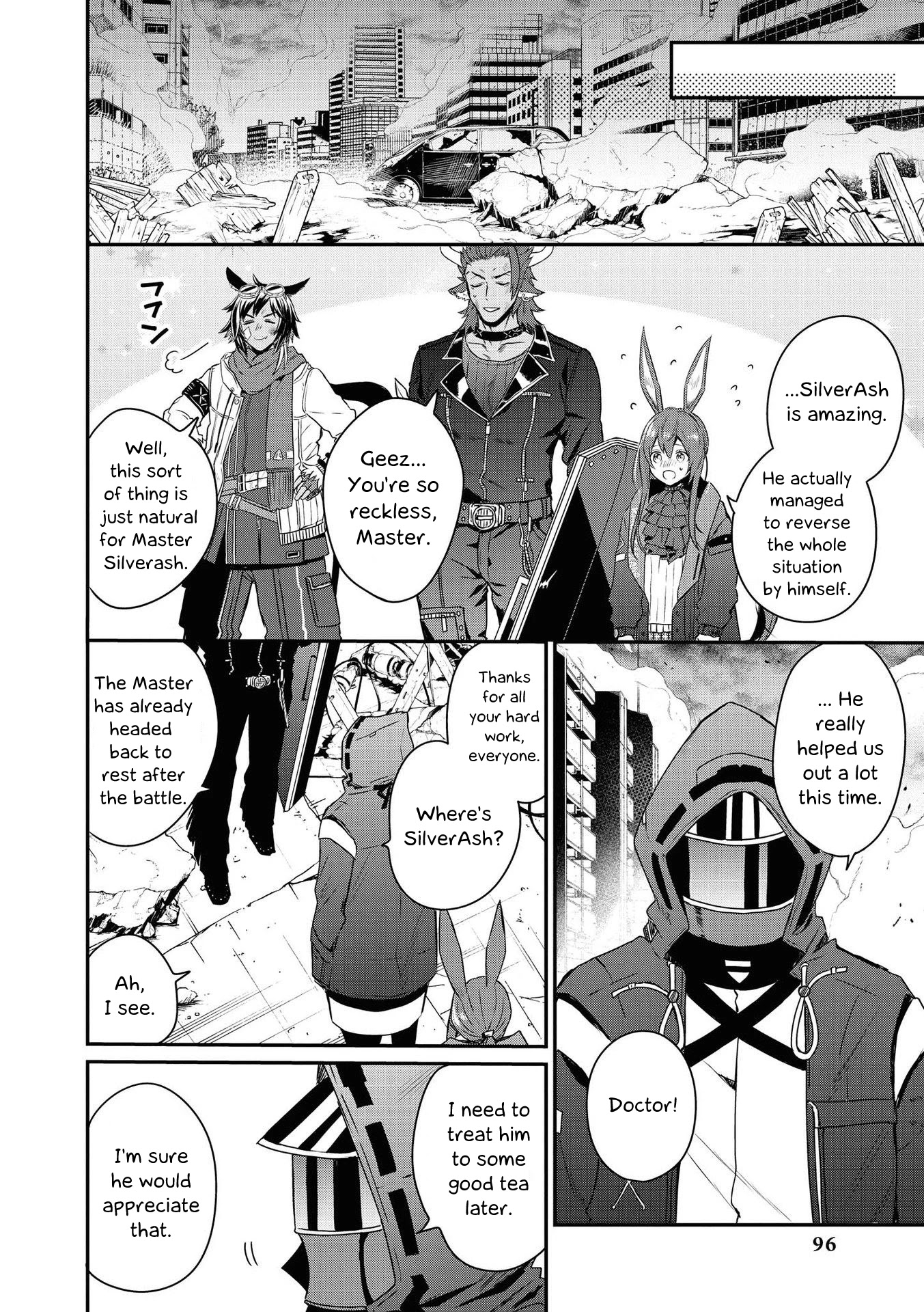 Arknights Comic Anthology Chapter 2.9 page 8 - Vol.2 Chapter 9: A Fork on the Board
