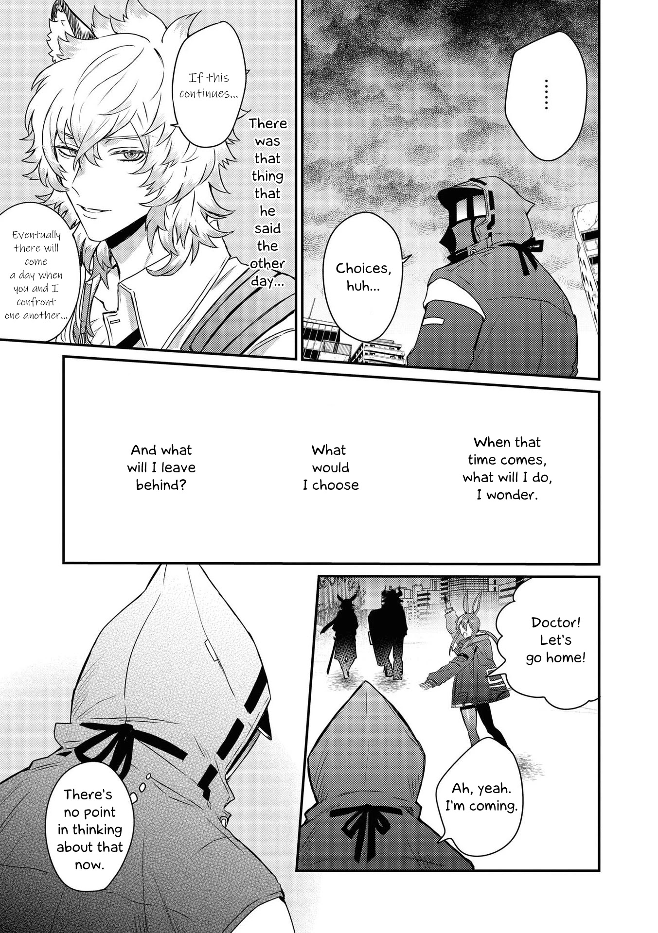 Arknights Comic Anthology Chapter 2.9 page 9 - Vol.2 Chapter 9: A Fork on the Board