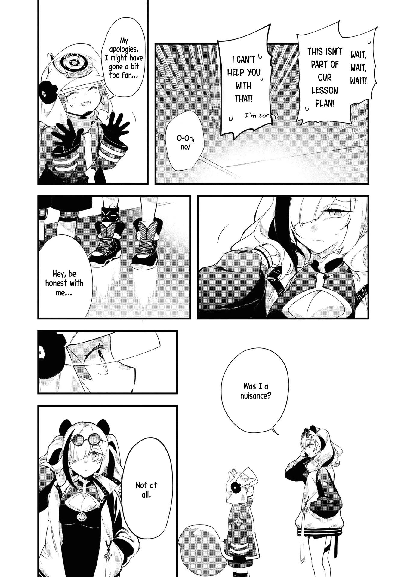 Arknights Comic Anthology Chapter 3.10 page 10 - Vol.3 Chapter 10: Perfect Communication
