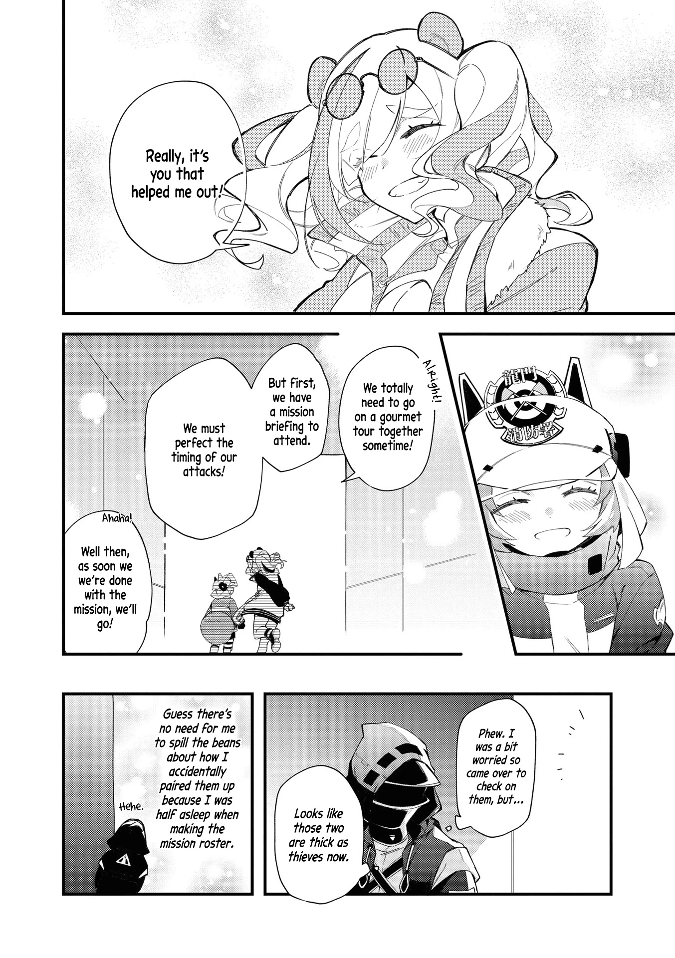 Arknights Comic Anthology Chapter 3.10 page 12 - Vol.3 Chapter 10: Perfect Communication