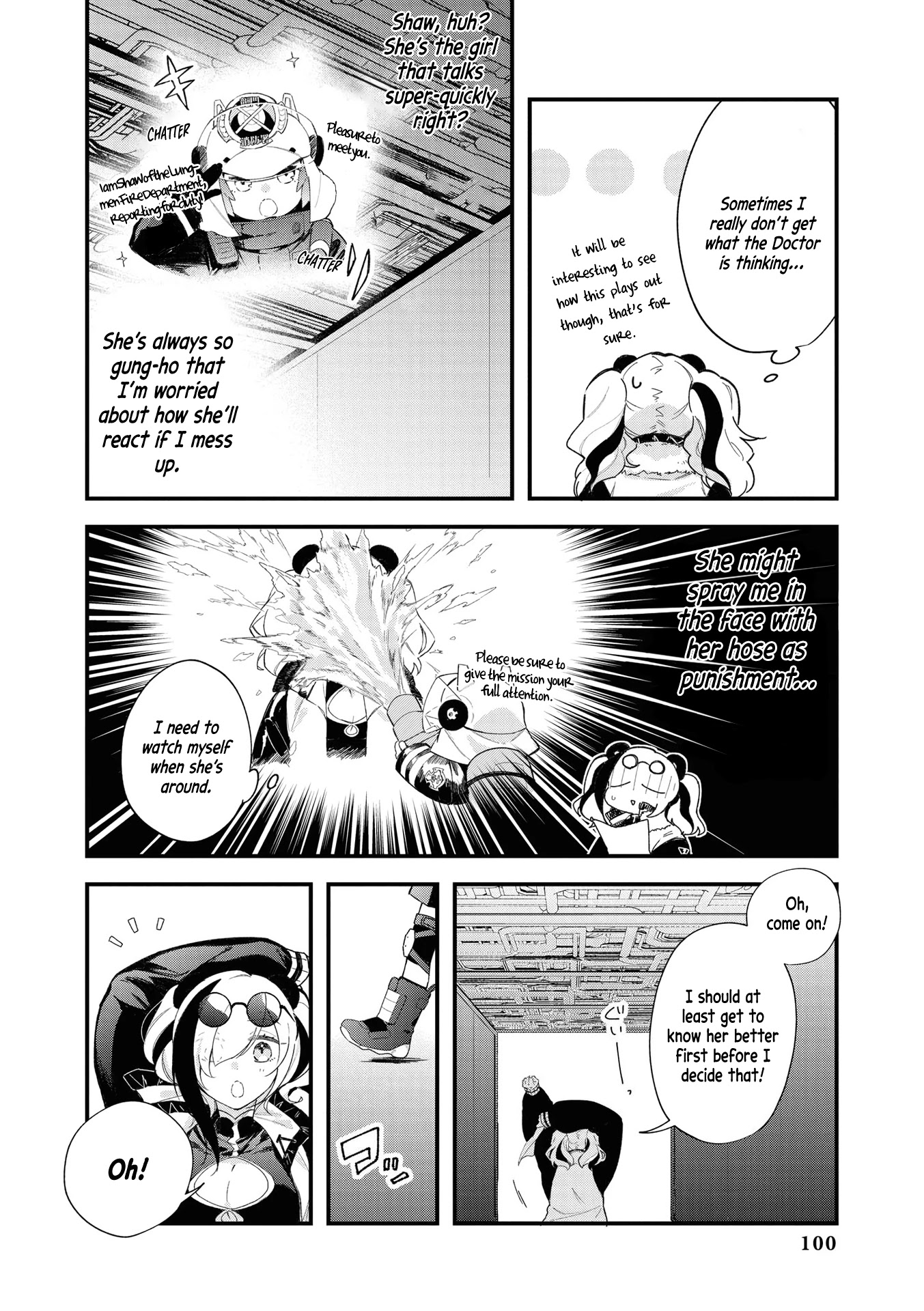 Arknights Comic Anthology Chapter 3.10 page 2 - Vol.3 Chapter 10: Perfect Communication