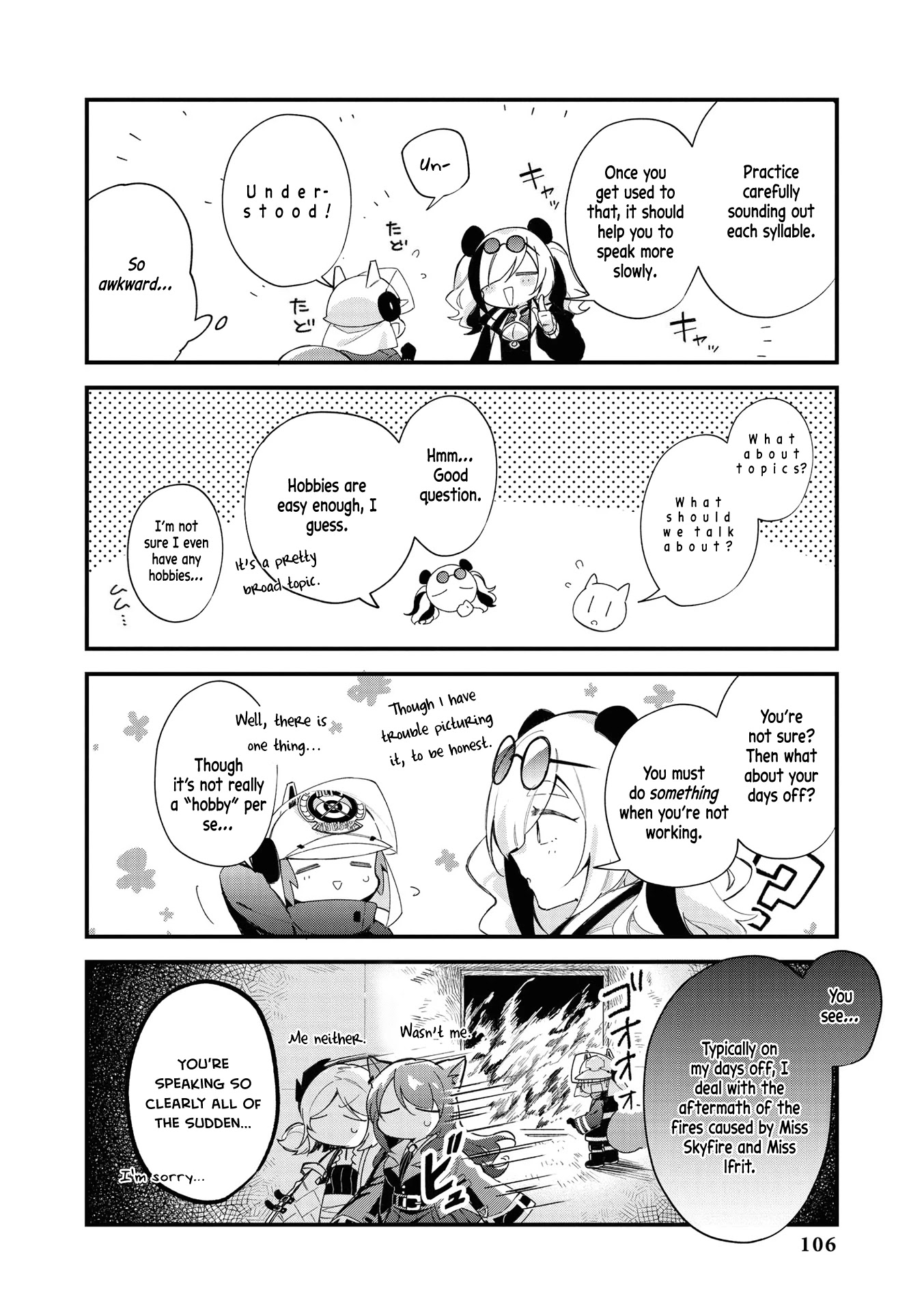Arknights Comic Anthology Chapter 3.10 page 8 - Vol.3 Chapter 10: Perfect Communication