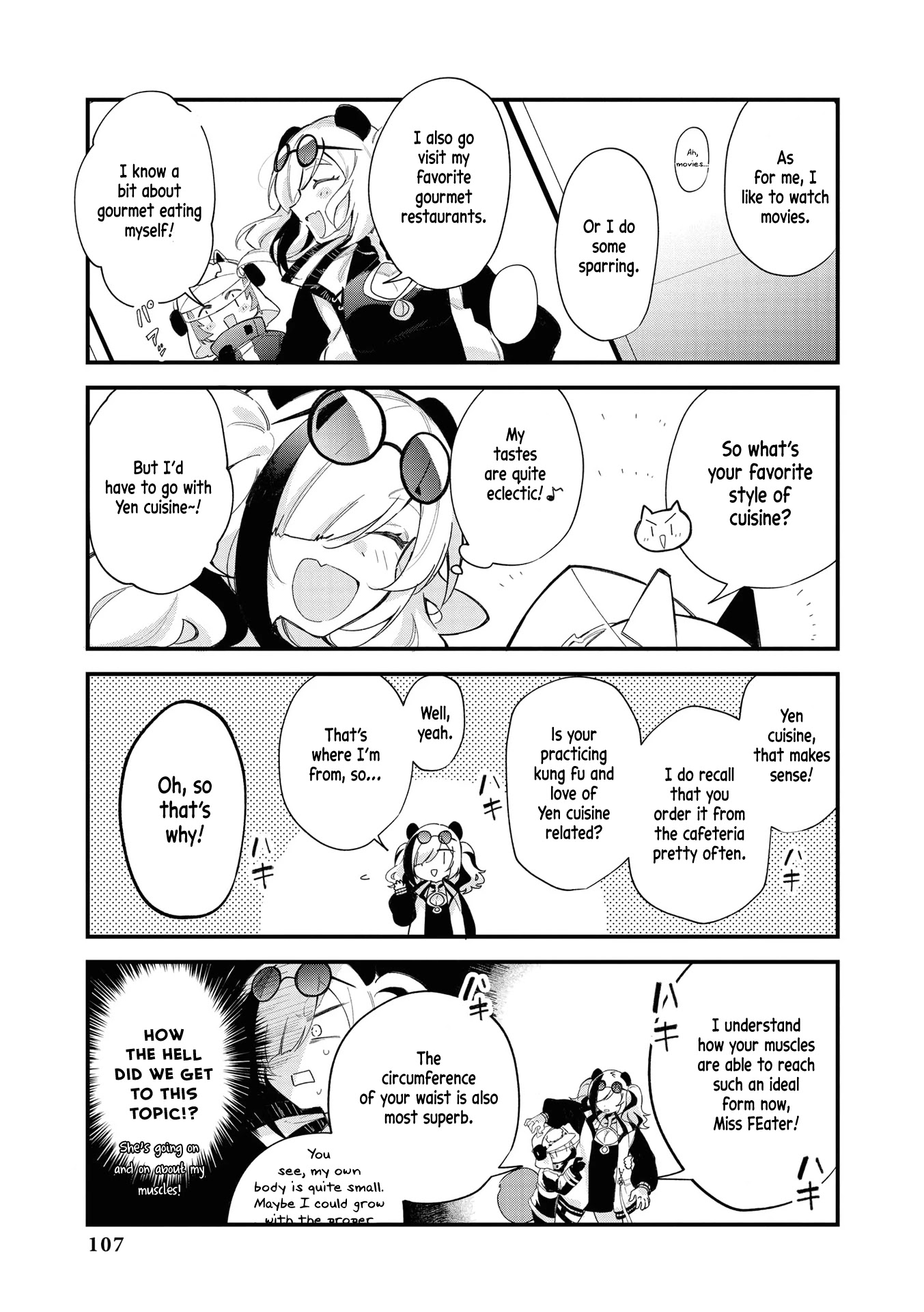 Arknights Comic Anthology Chapter 3.10 page 9 - Vol.3 Chapter 10: Perfect Communication