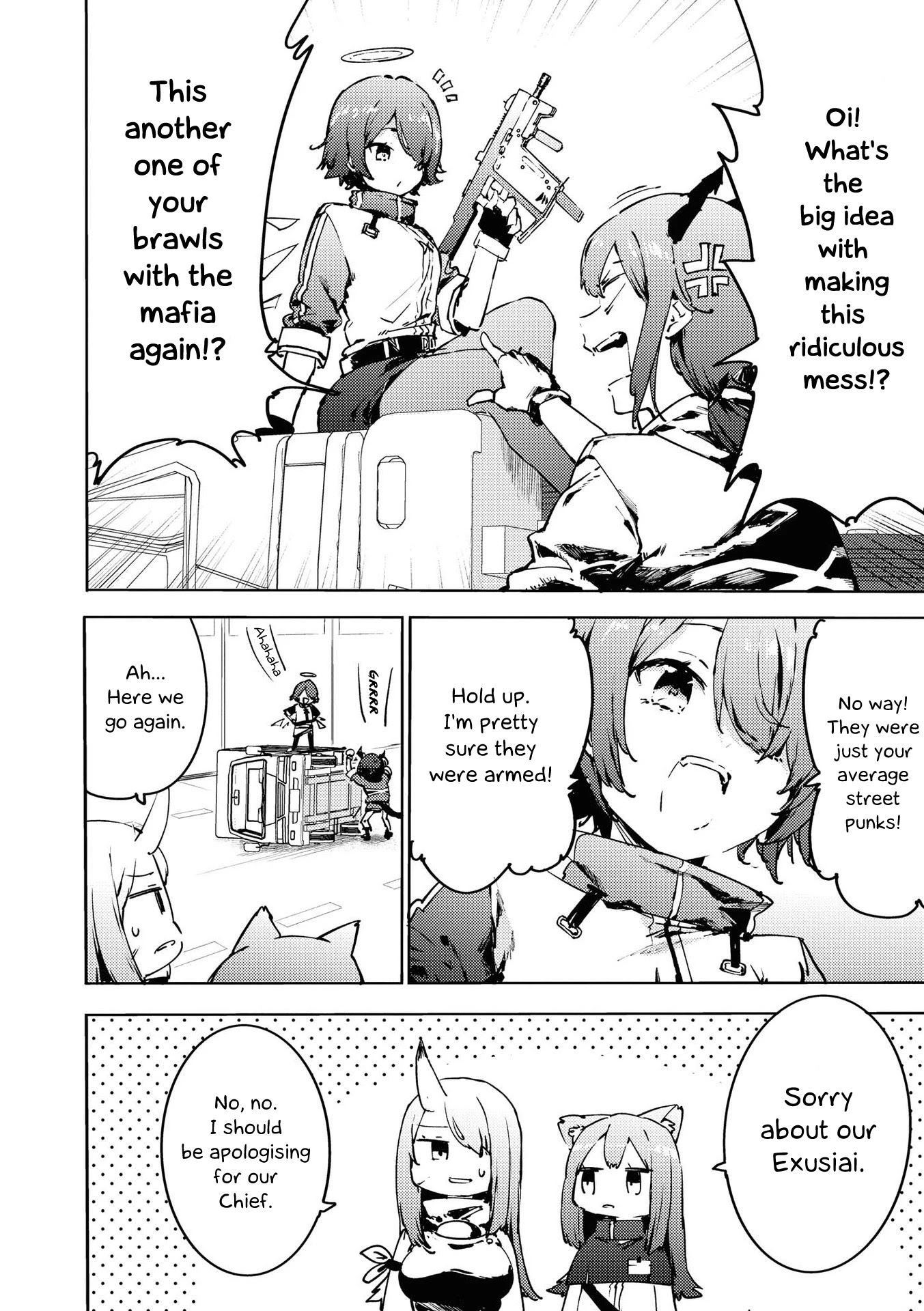 Arknights Comic Anthology Chapter 3.11 page 2 - Vol.3 Chapter 11: Lungmen Girls' Talk