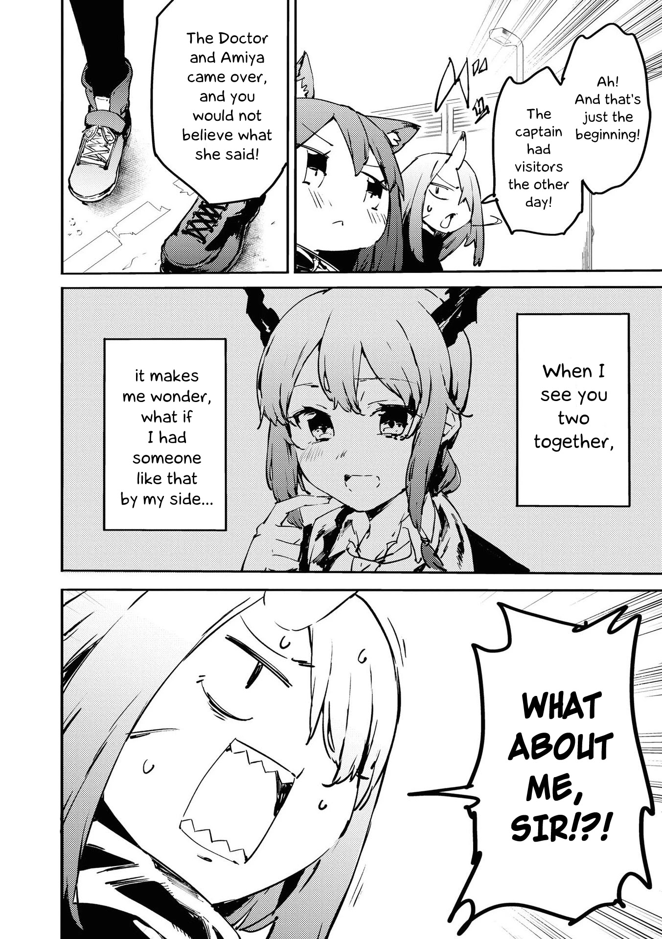 Arknights Comic Anthology Chapter 3.11 page 4 - Vol.3 Chapter 11: Lungmen Girls' Talk