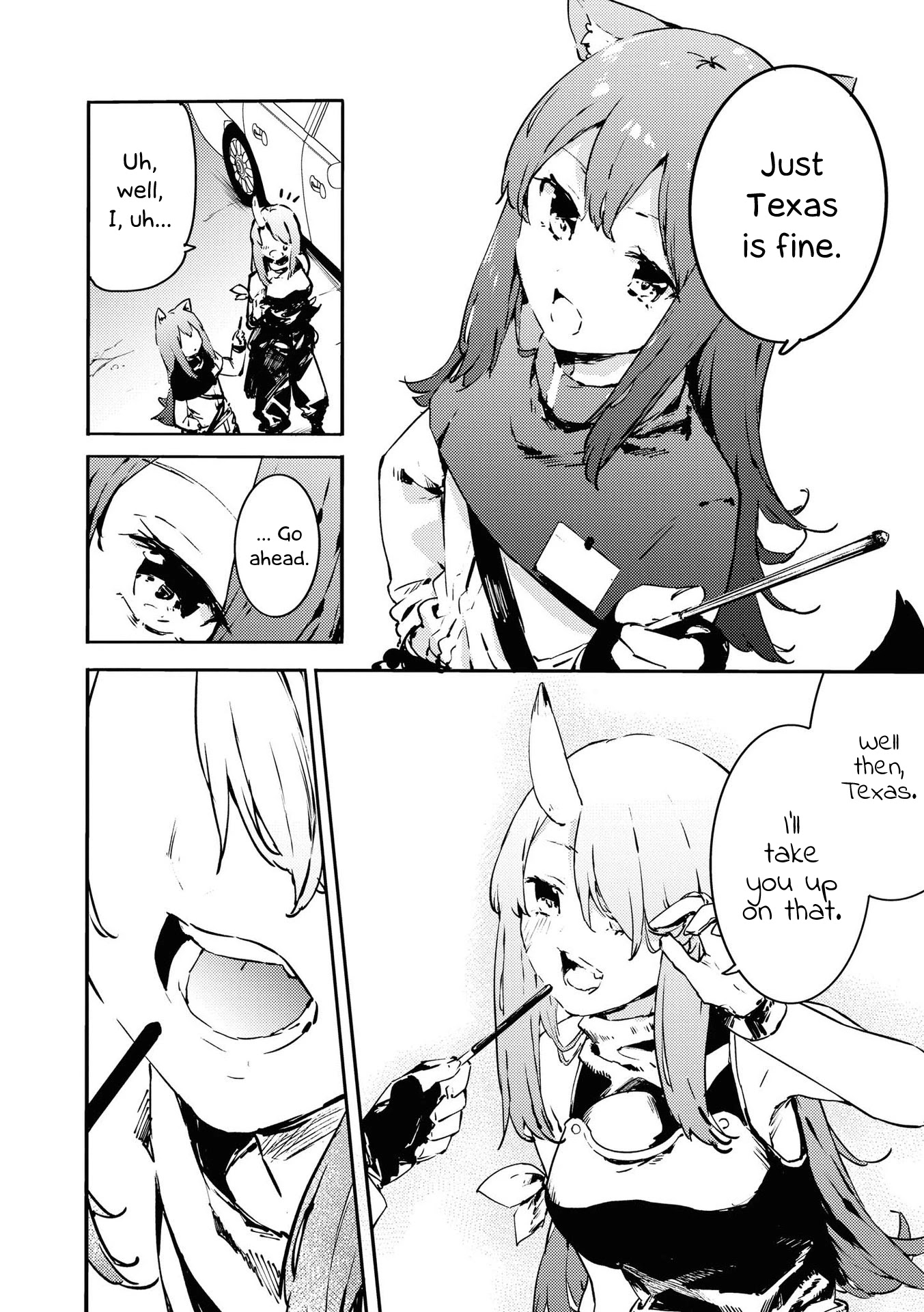 Arknights Comic Anthology Chapter 3.11 page 6 - Vol.3 Chapter 11: Lungmen Girls' Talk