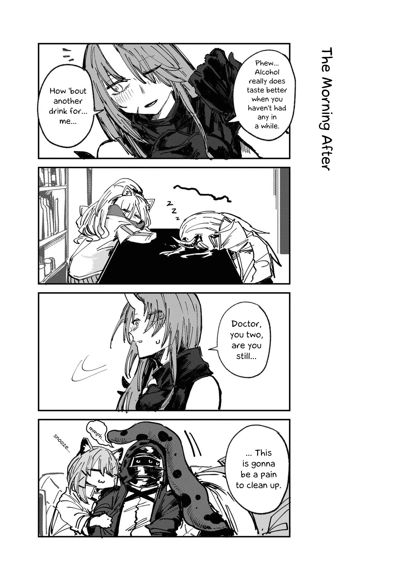 Arknights Comic Anthology Chapter 3.12 page 12 - Vol.3 Chapter 12: Hoshiguma's Proposal