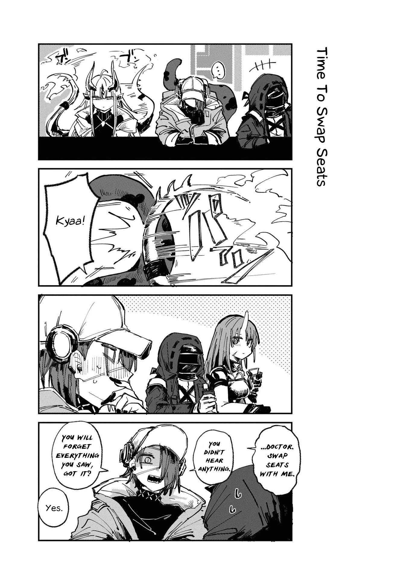 Arknights Comic Anthology Chapter 3.12 page 8 - Vol.3 Chapter 12: Hoshiguma's Proposal