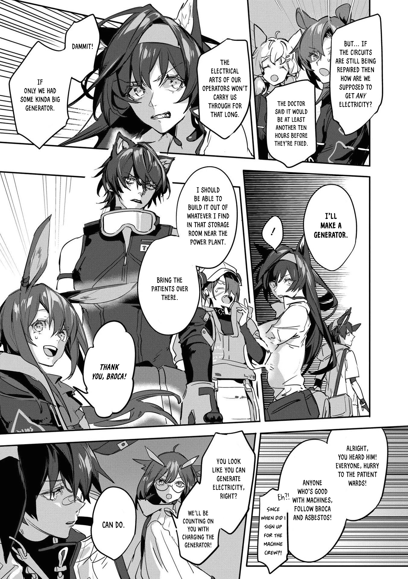Arknights Comic Anthology Chapter 3.13 page 11 - Vol.3 Chapter 13: Extraordinary Rhodes