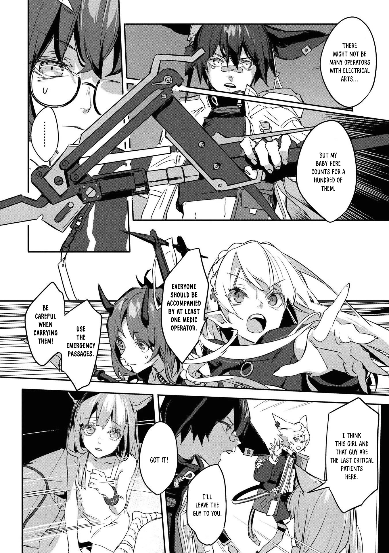Arknights Comic Anthology Chapter 3.13 page 12 - Vol.3 Chapter 13: Extraordinary Rhodes
