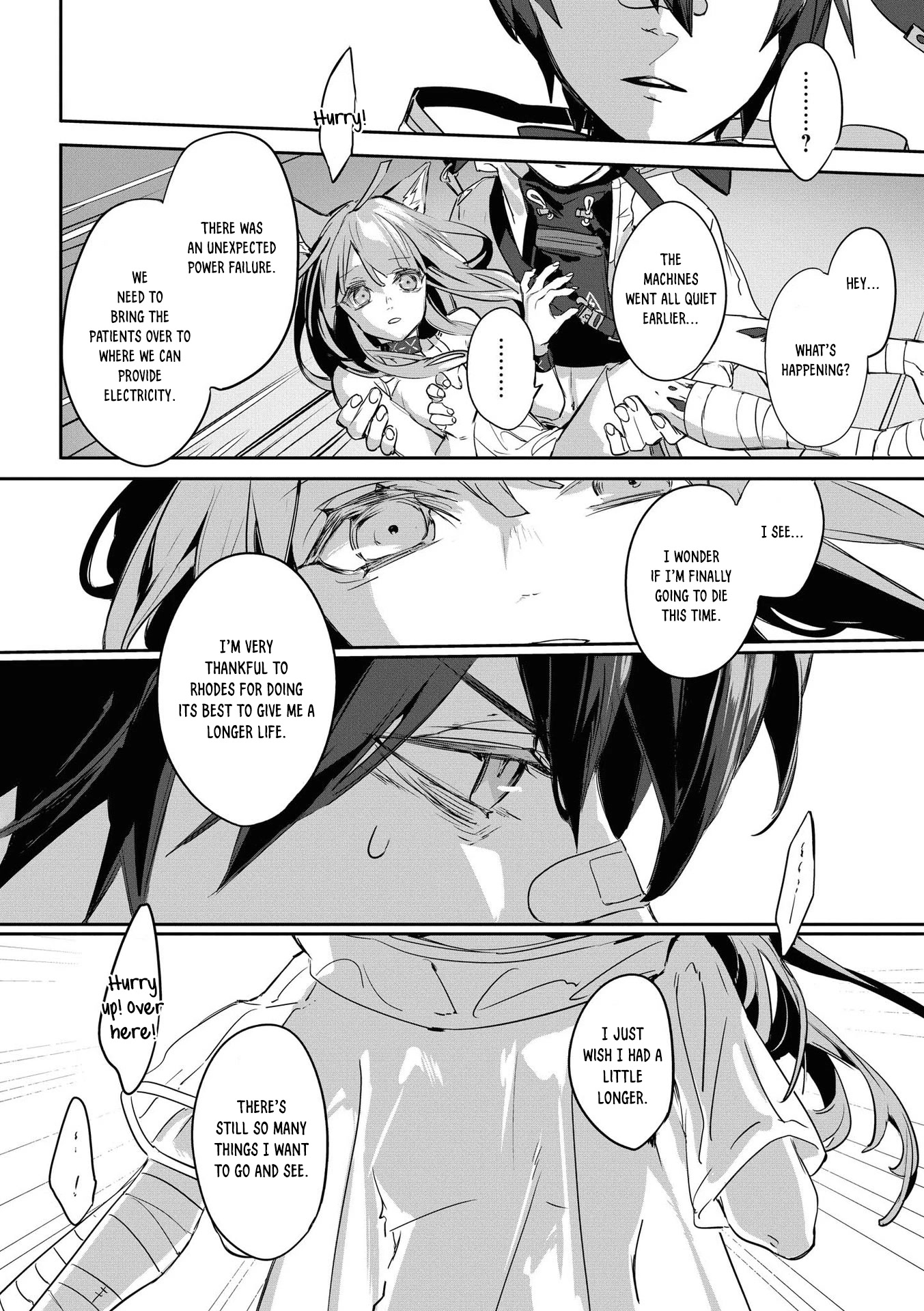 Arknights Comic Anthology Chapter 3.13 page 14 - Vol.3 Chapter 13: Extraordinary Rhodes