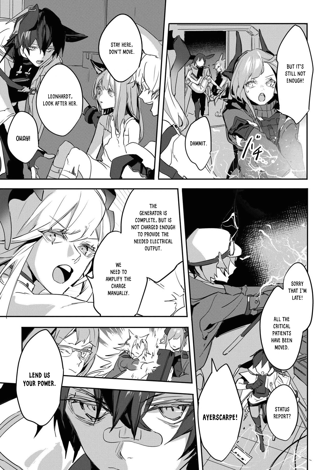 Arknights Comic Anthology Chapter 3.13 page 17 - Vol.3 Chapter 13: Extraordinary Rhodes