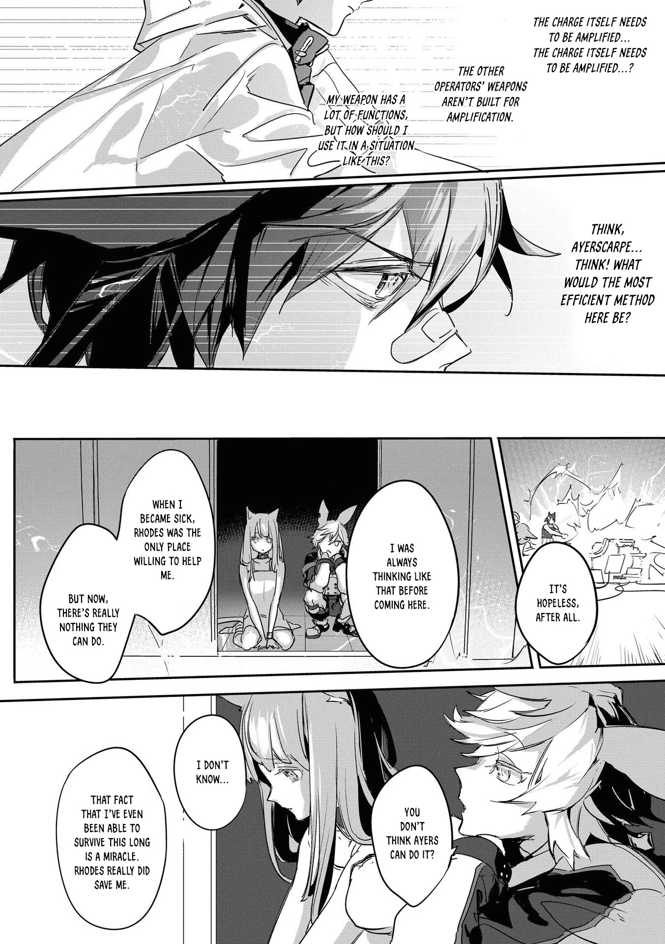Arknights Comic Anthology Chapter 3.13 page 18 - Vol.3 Chapter 13: Extraordinary Rhodes