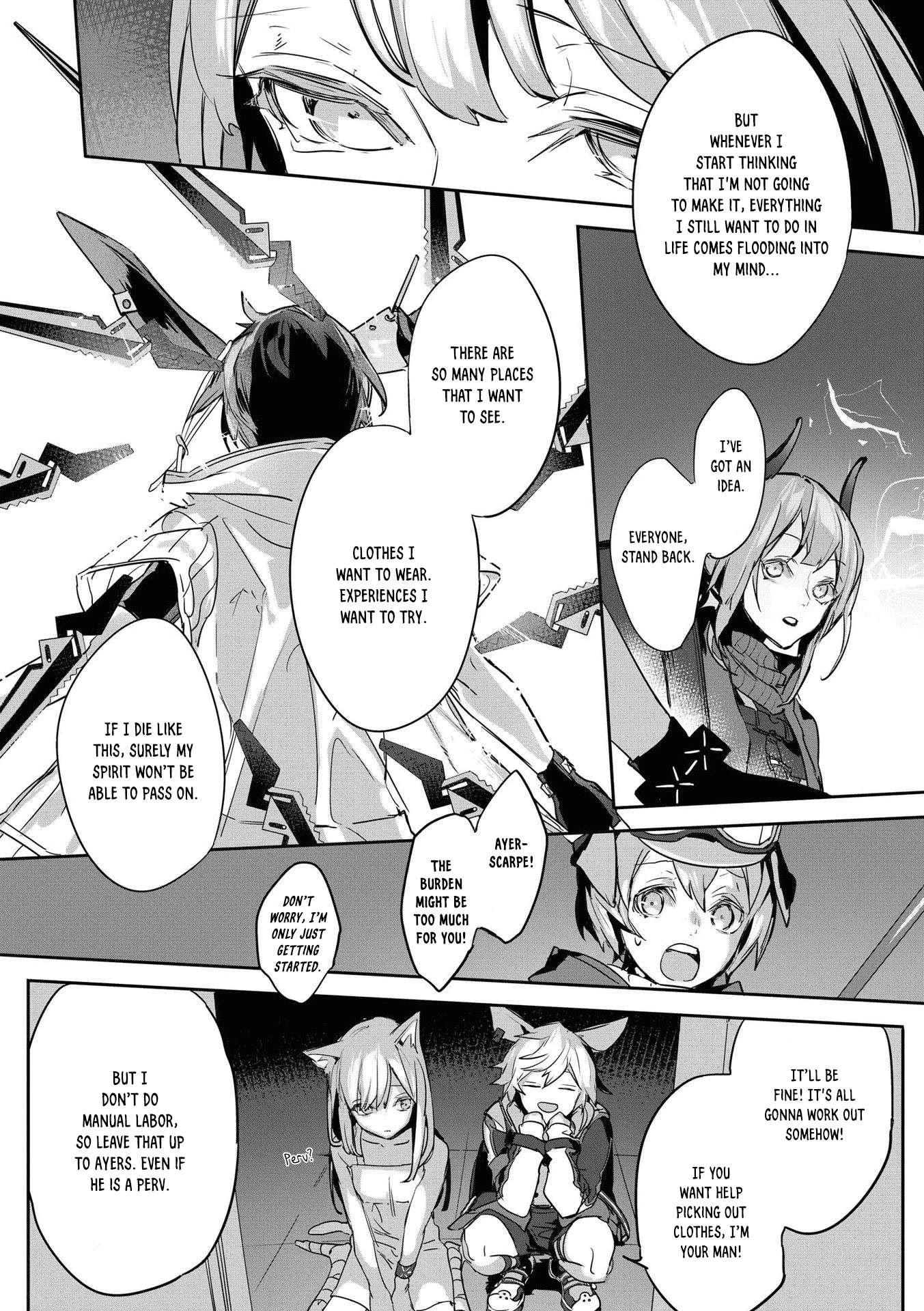 Arknights Comic Anthology Chapter 3.13 page 19 - Vol.3 Chapter 13: Extraordinary Rhodes
