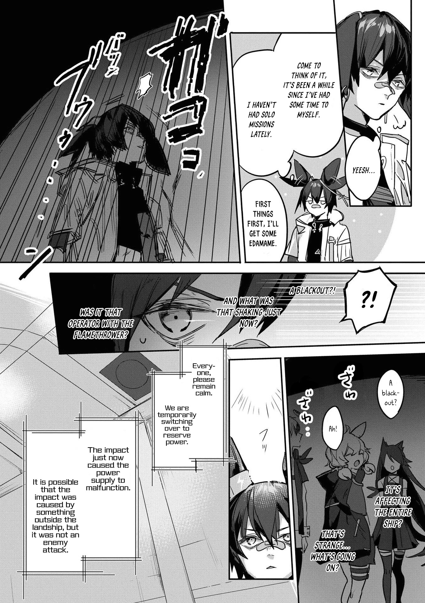 Arknights Comic Anthology Chapter 3.13 page 2 - Vol.3 Chapter 13: Extraordinary Rhodes