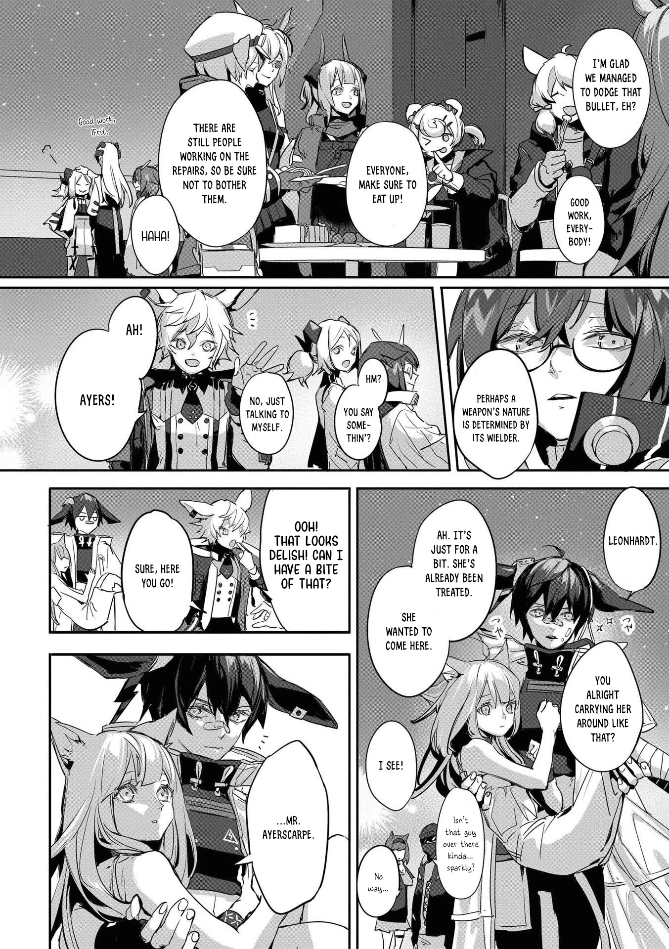 Arknights Comic Anthology Chapter 3.13 page 22 - Vol.3 Chapter 13: Extraordinary Rhodes