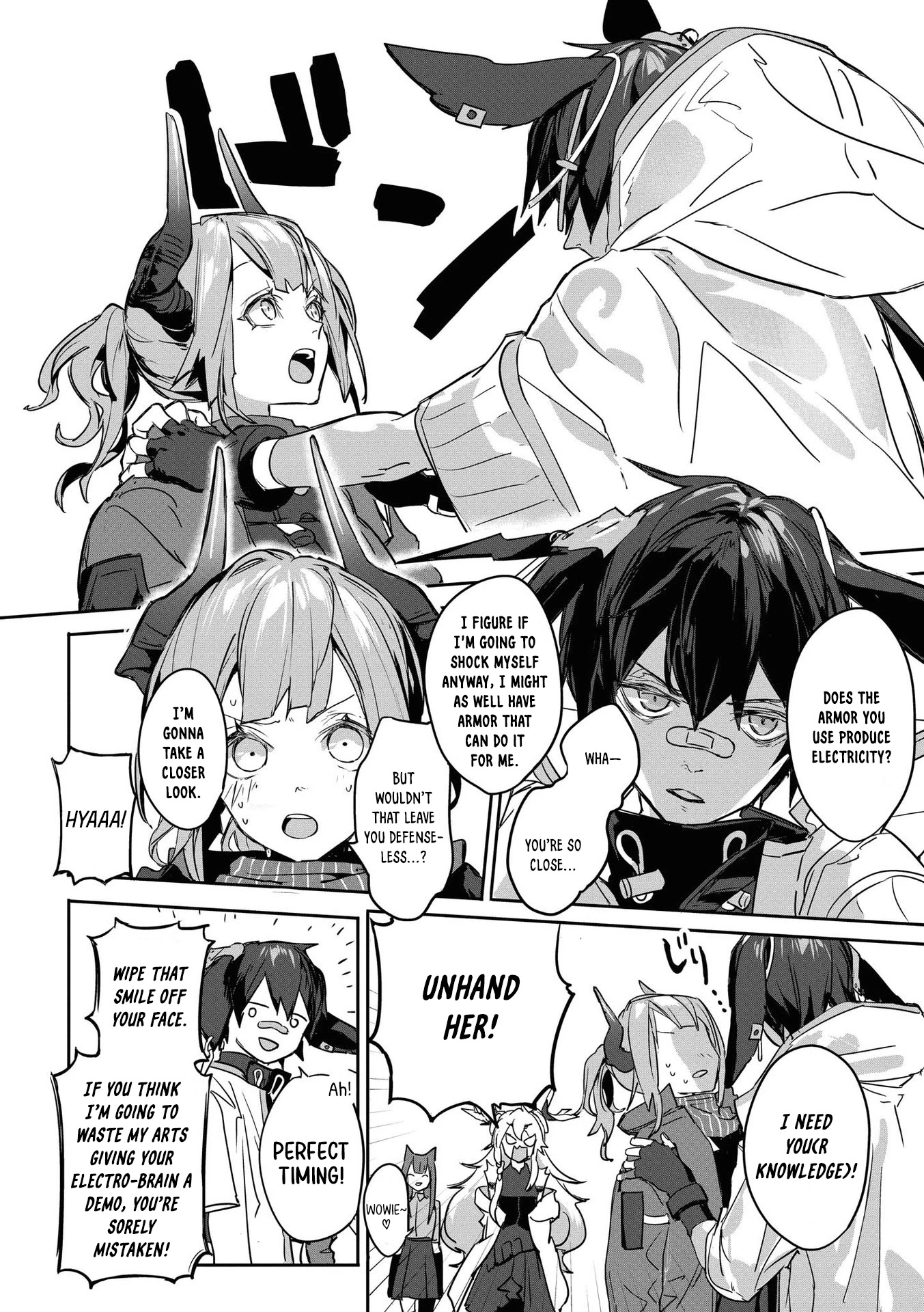 Arknights Comic Anthology Chapter 3.13 page 4 - Vol.3 Chapter 13: Extraordinary Rhodes