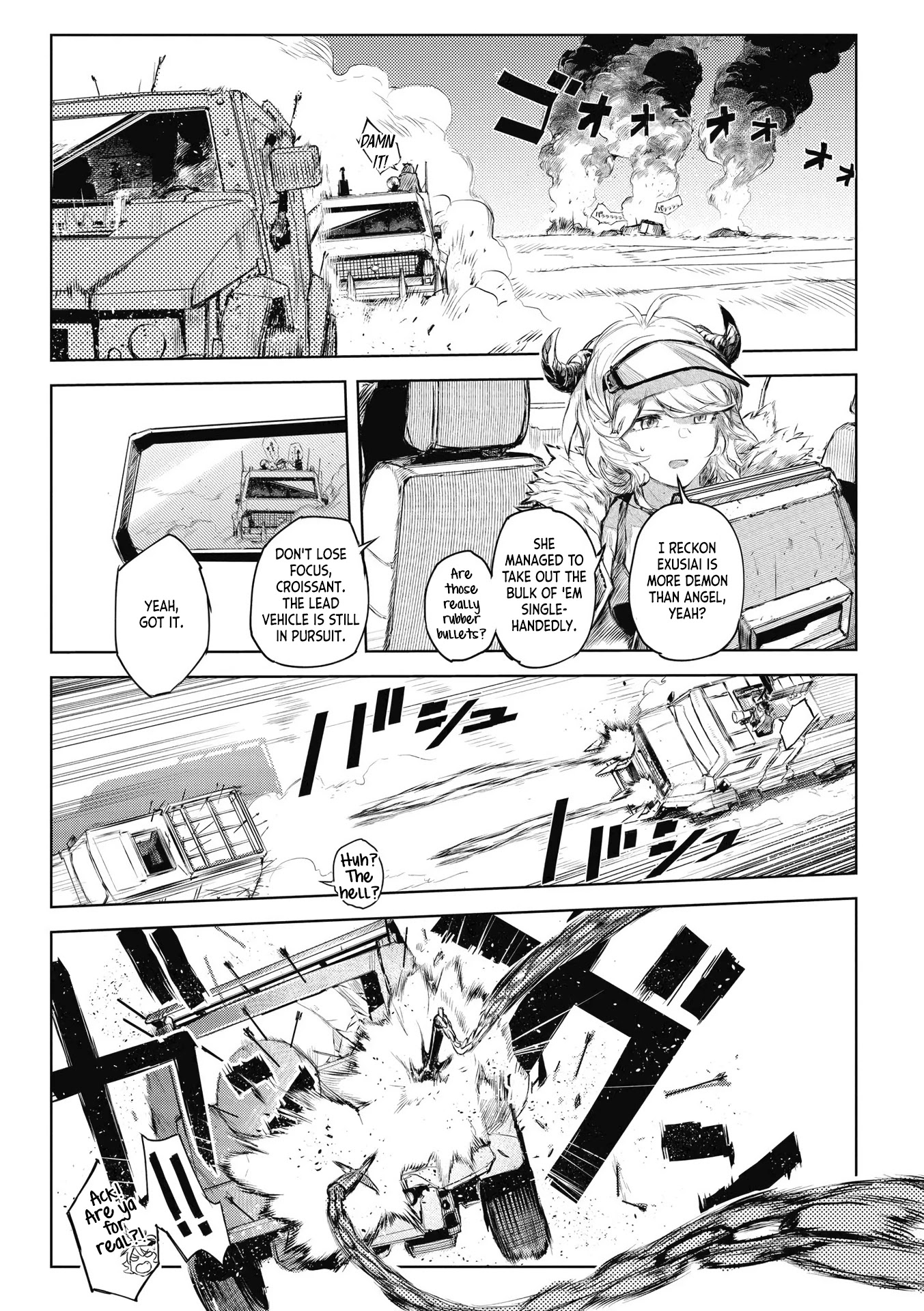 Arknights Comic Anthology Chapter 3.2 page 11 - Vol.3 Chapter 2: Easy Drive