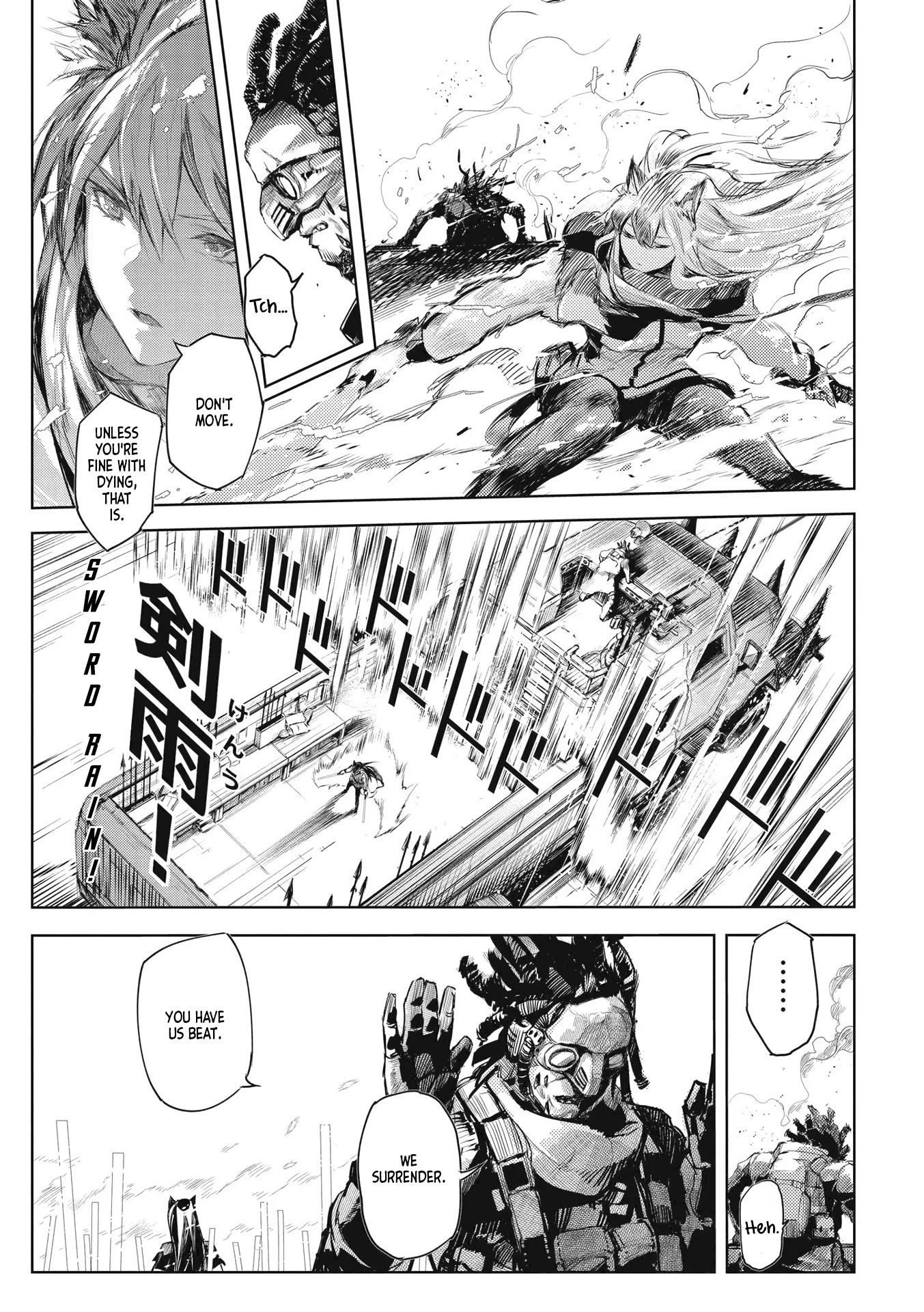 Arknights Comic Anthology Chapter 3.2 page 15 - Vol.3 Chapter 2: Easy Drive