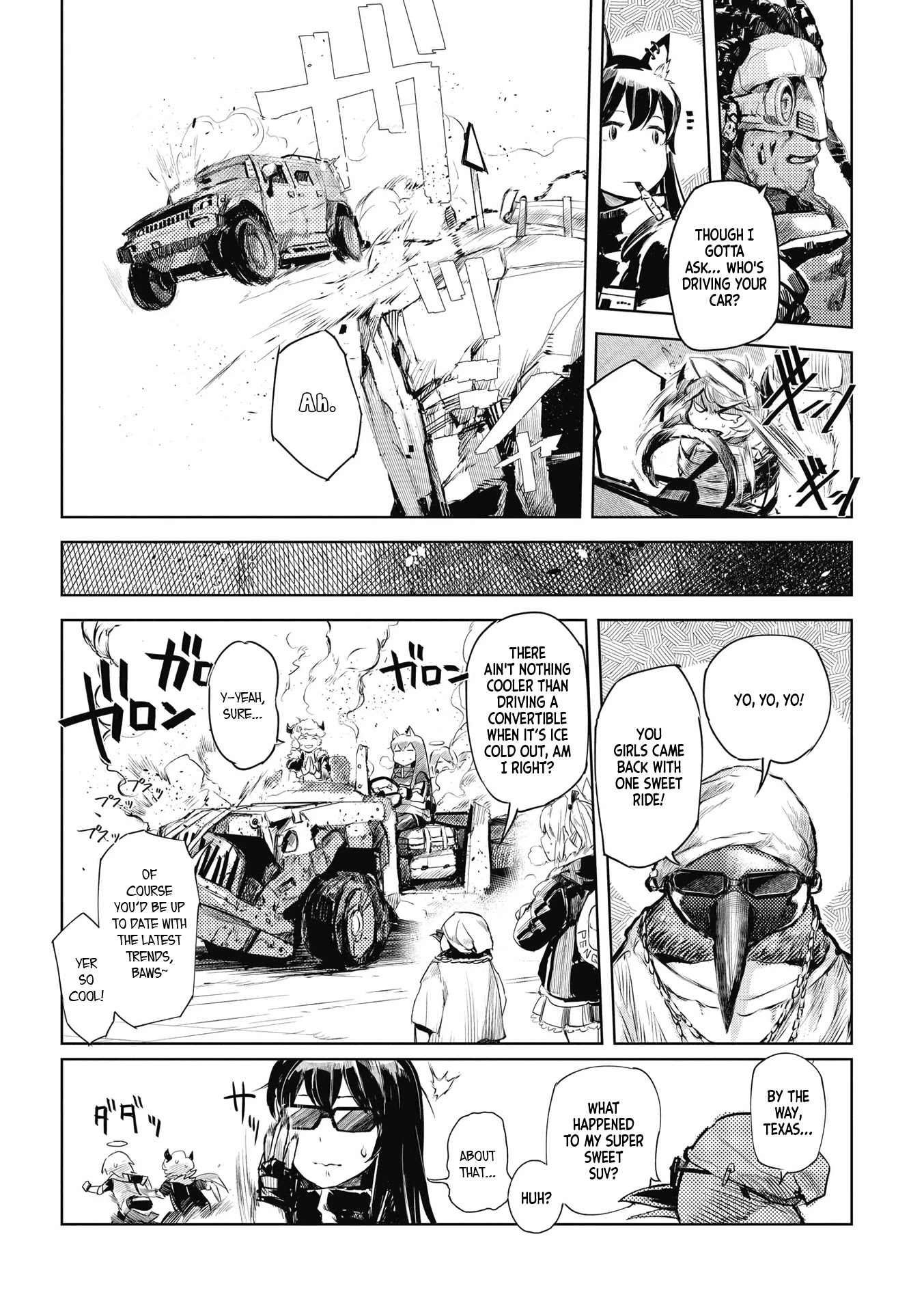 Arknights Comic Anthology Chapter 3.2 page 16 - Vol.3 Chapter 2: Easy Drive