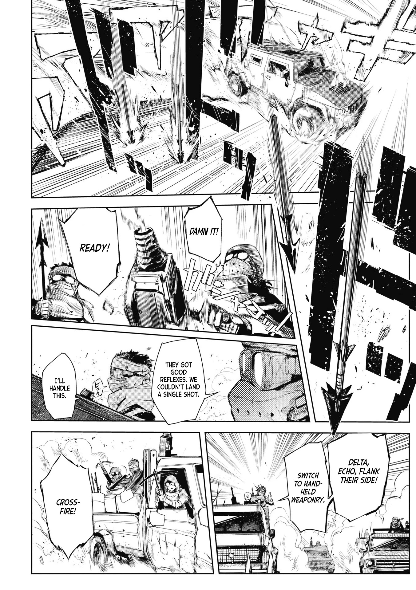 Arknights Comic Anthology Chapter 3.2 page 6 - Vol.3 Chapter 2: Easy Drive