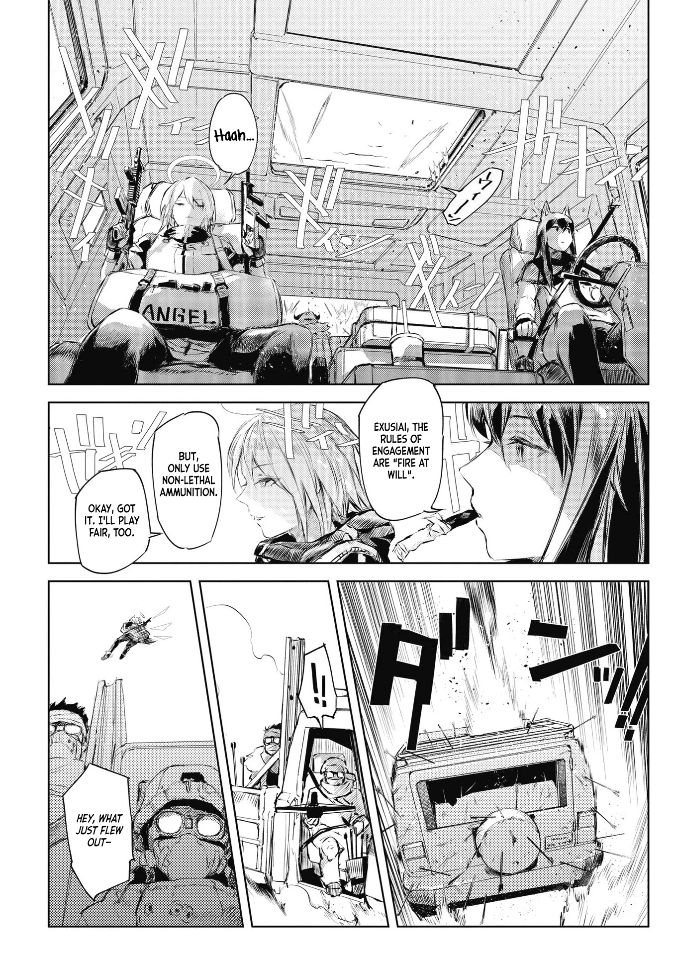 Arknights Comic Anthology Chapter 3.2 page 8 - Vol.3 Chapter 2: Easy Drive