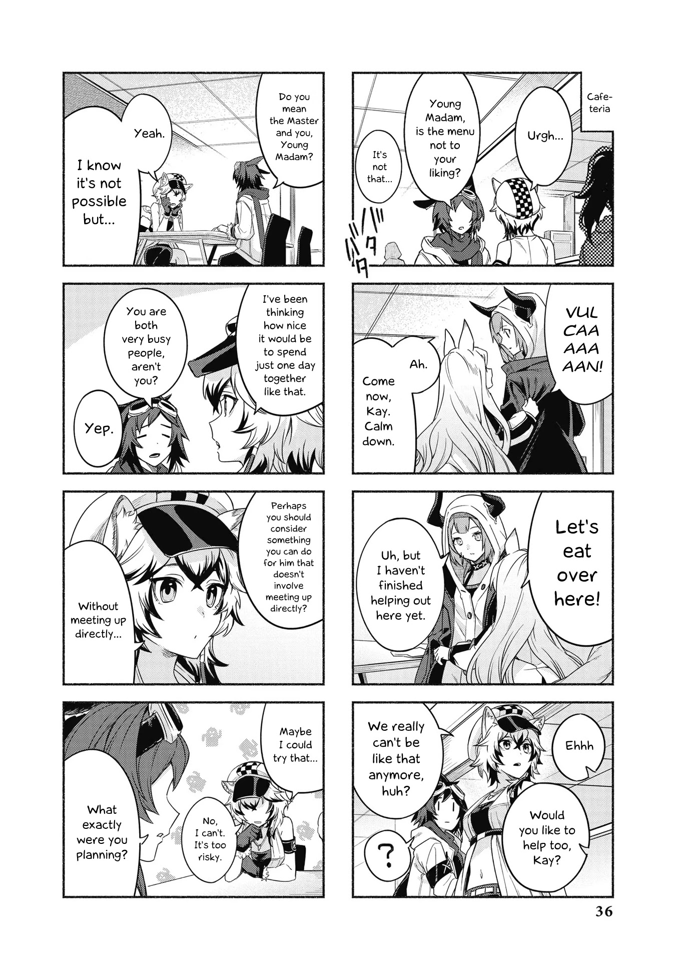 Arknights Comic Anthology Chapter 3.3 page 2 - Vol.3 Chapter 3: Beneath the Snow, We Meet