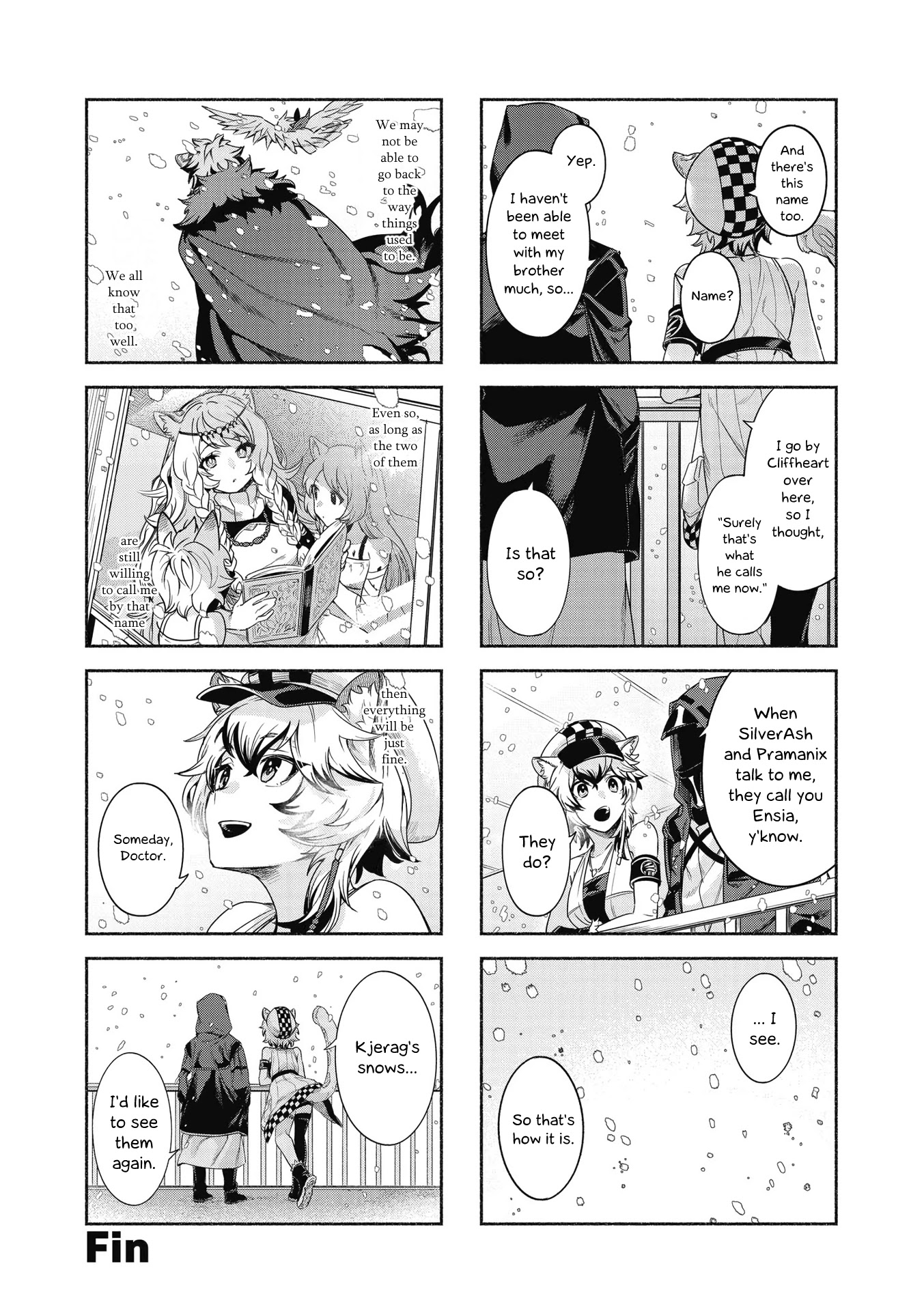 Arknights Comic Anthology Chapter 3.3 page 8 - Vol.3 Chapter 3: Beneath the Snow, We Meet