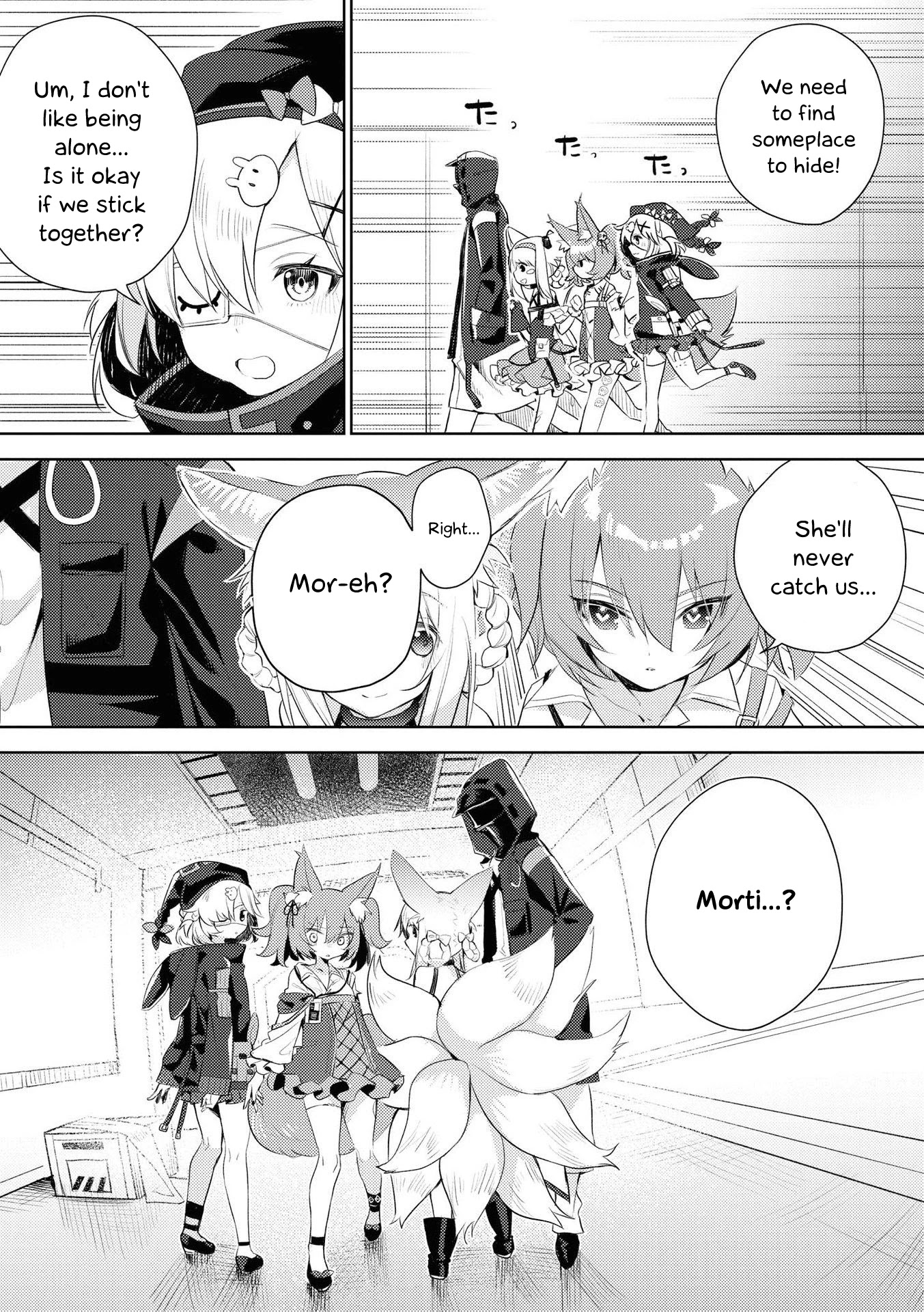 Arknights Comic Anthology Chapter 3.4 page 3 - Vol.3 Chapter 4: Mission: Oni Hunt