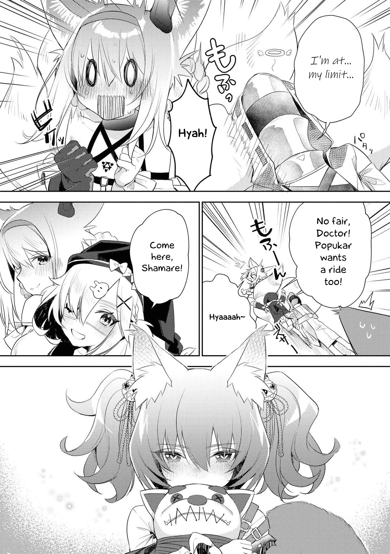 Arknights Comic Anthology Chapter 3.4 page 9 - Vol.3 Chapter 4: Mission: Oni Hunt
