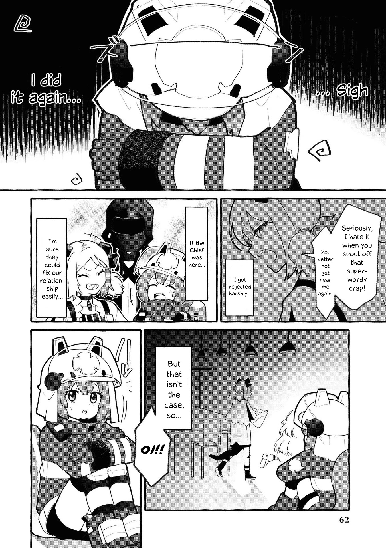 Arknights Comic Anthology Chapter 3.6 page 4 - Vol.3 Chapter 6: Whatcha Cooking, Shaw?