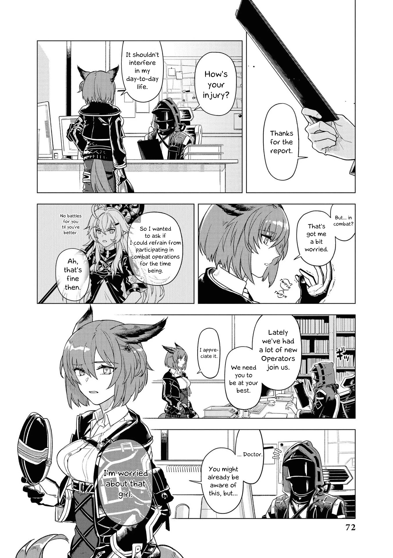 Arknights Comic Anthology Chapter 3.7 page 2 - Vol.3 Chapter 7: Companionship