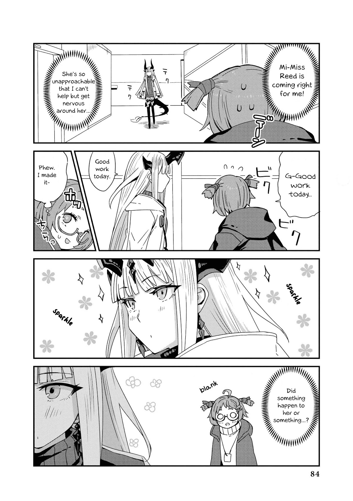 Arknights Comic Anthology Chapter 3.8 page 2 - Vol.3 Chapter 8: Coffee and Ink
