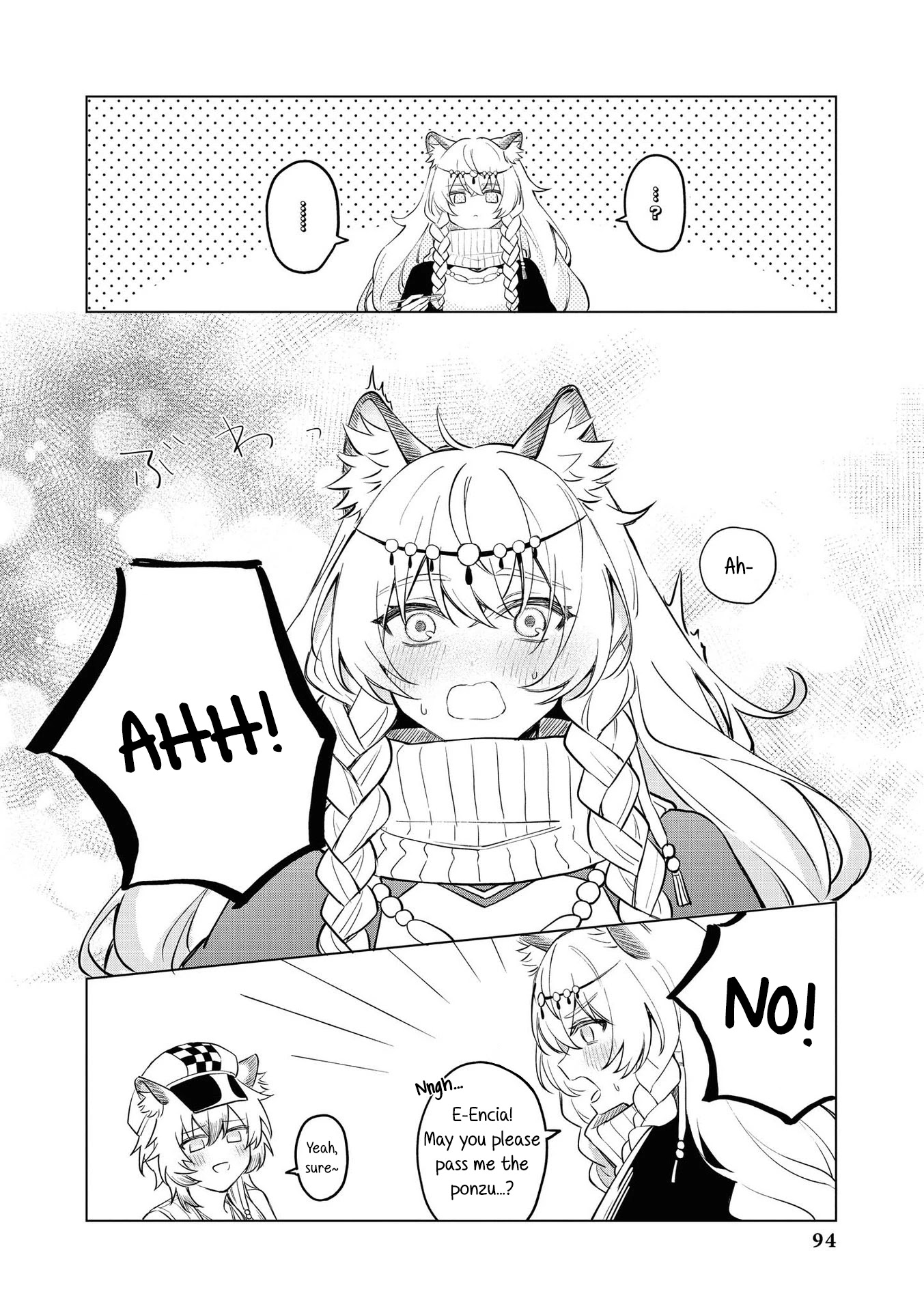 Arknights Comic Anthology Chapter 3.9 page 6 - Vol.3 Chapter 9: Nabe Party Under the Kotatsu