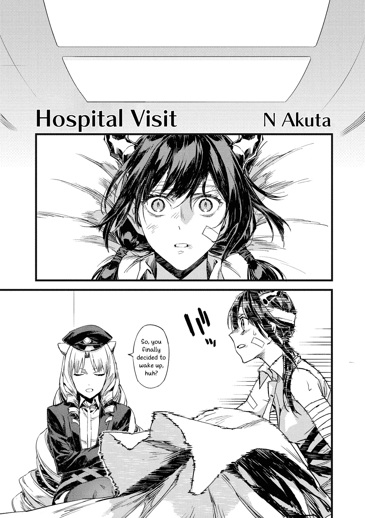 Arknights Comic Anthology Chapter 4.1 page 1 - Vol.4 Chapter 1: Hospital Visit