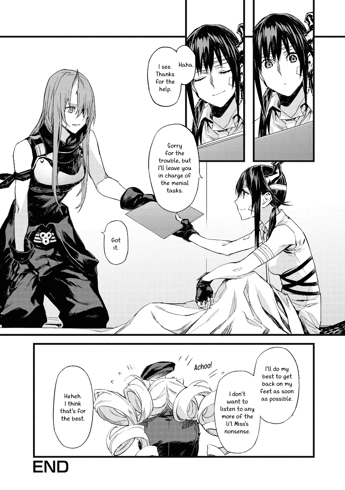 Arknights Comic Anthology Chapter 4.1 page 7 - Vol.4 Chapter 1: Hospital Visit