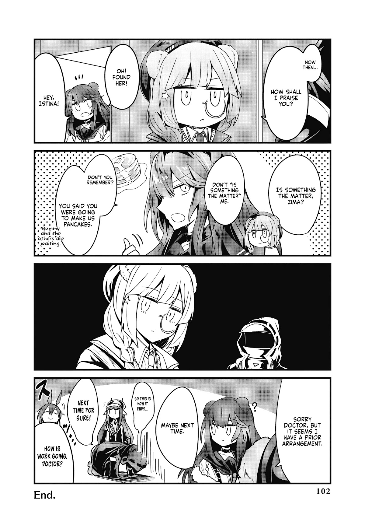 Arknights Comic Anthology Chapter 4.10 page 10 - Vol.4 Chapter 10: The Doctor Wants to be Praised