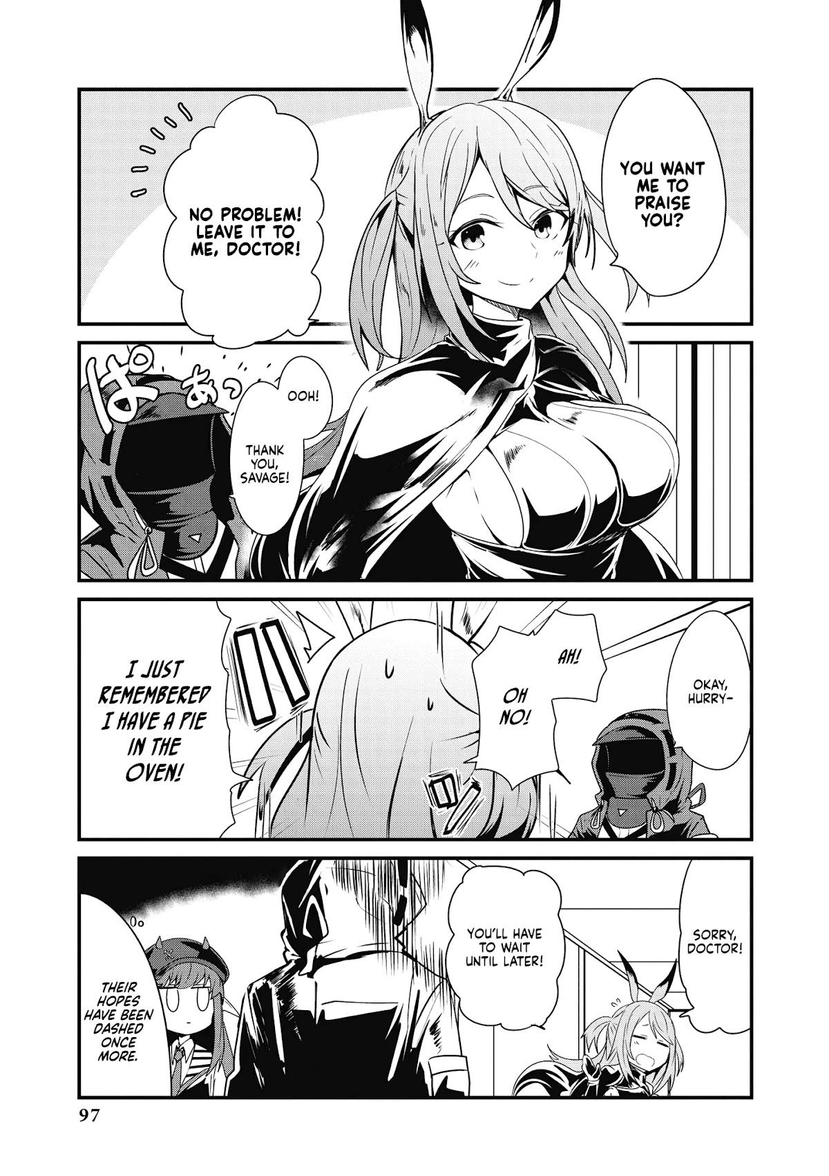 Arknights Comic Anthology Chapter 4.10 page 5 - Vol.4 Chapter 10: The Doctor Wants to be Praised