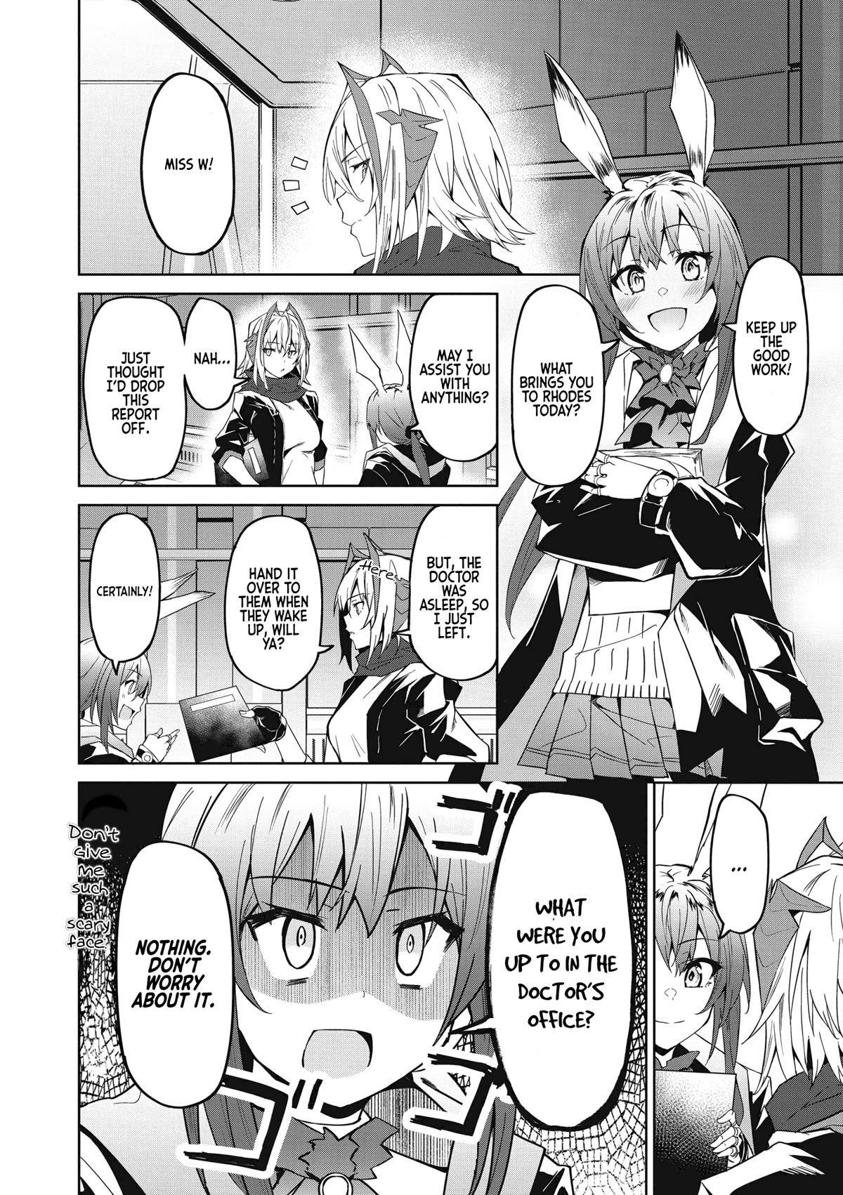 Arknights Comic Anthology Chapter 4.11 page 6 - Vol.4 Chapter 11: Mischief