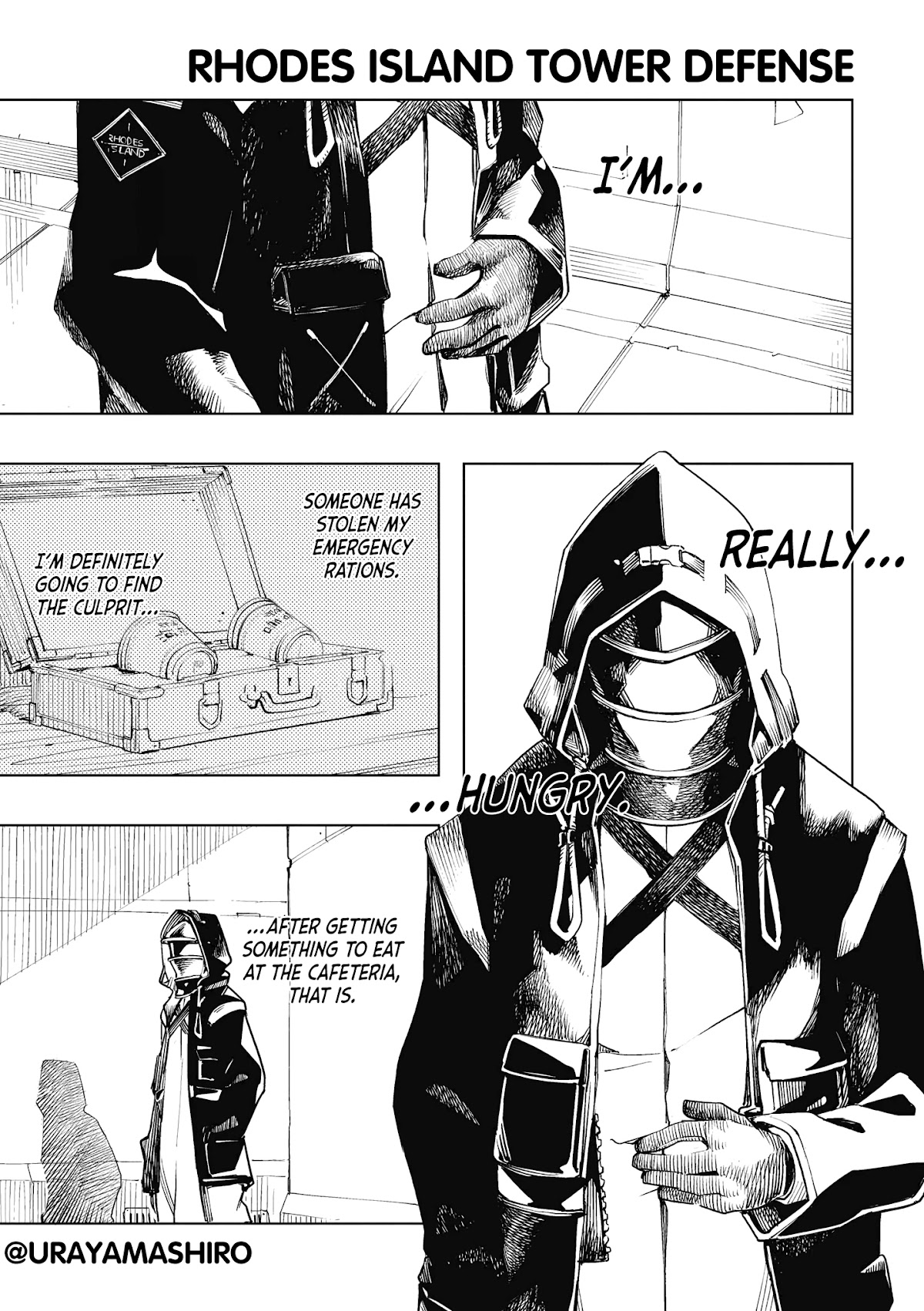 Arknights Comic Anthology Chapter 4.2 page 1 - Vol.4 Chapter 2: Rhodes Island Tower Defense