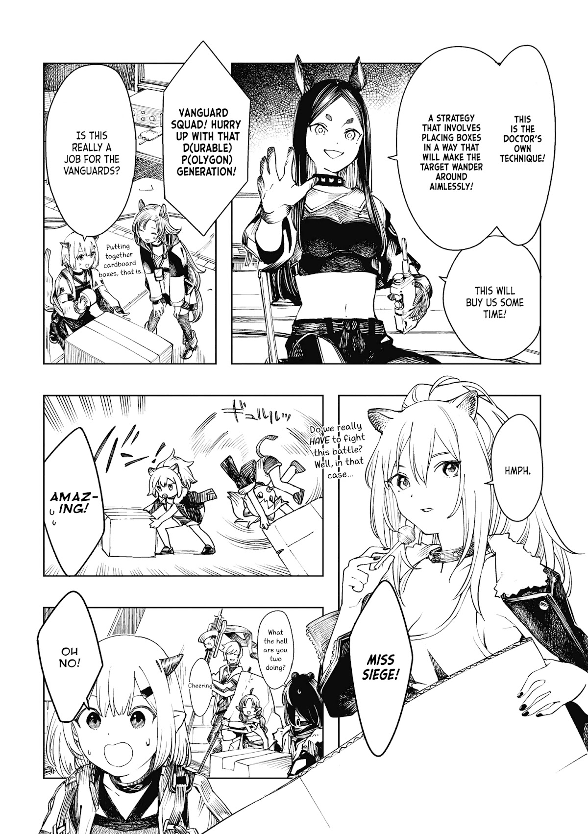Arknights Comic Anthology Chapter 4.2 page 4 - Vol.4 Chapter 2: Rhodes Island Tower Defense