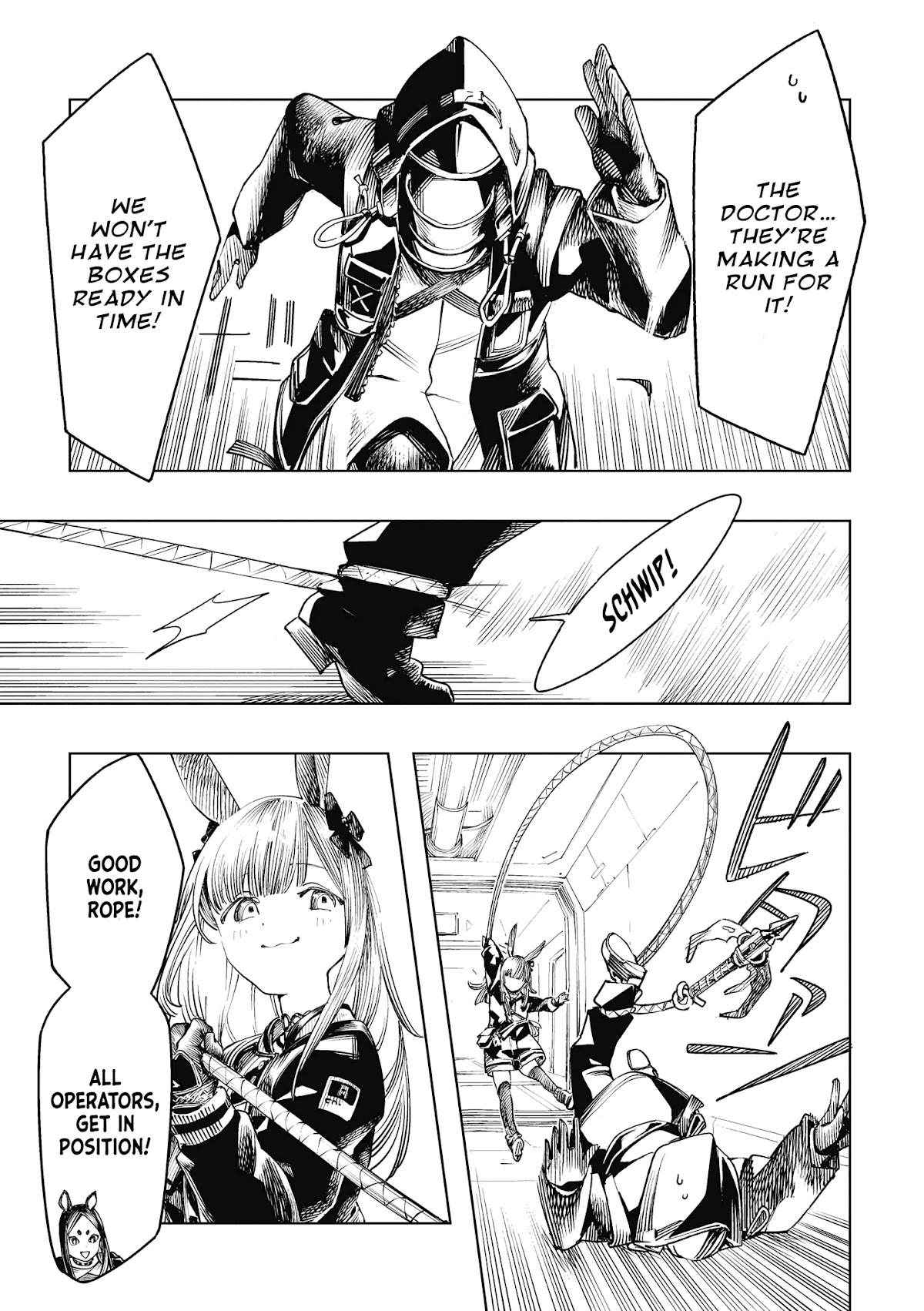 Arknights Comic Anthology Chapter 4.2 page 5 - Vol.4 Chapter 2: Rhodes Island Tower Defense
