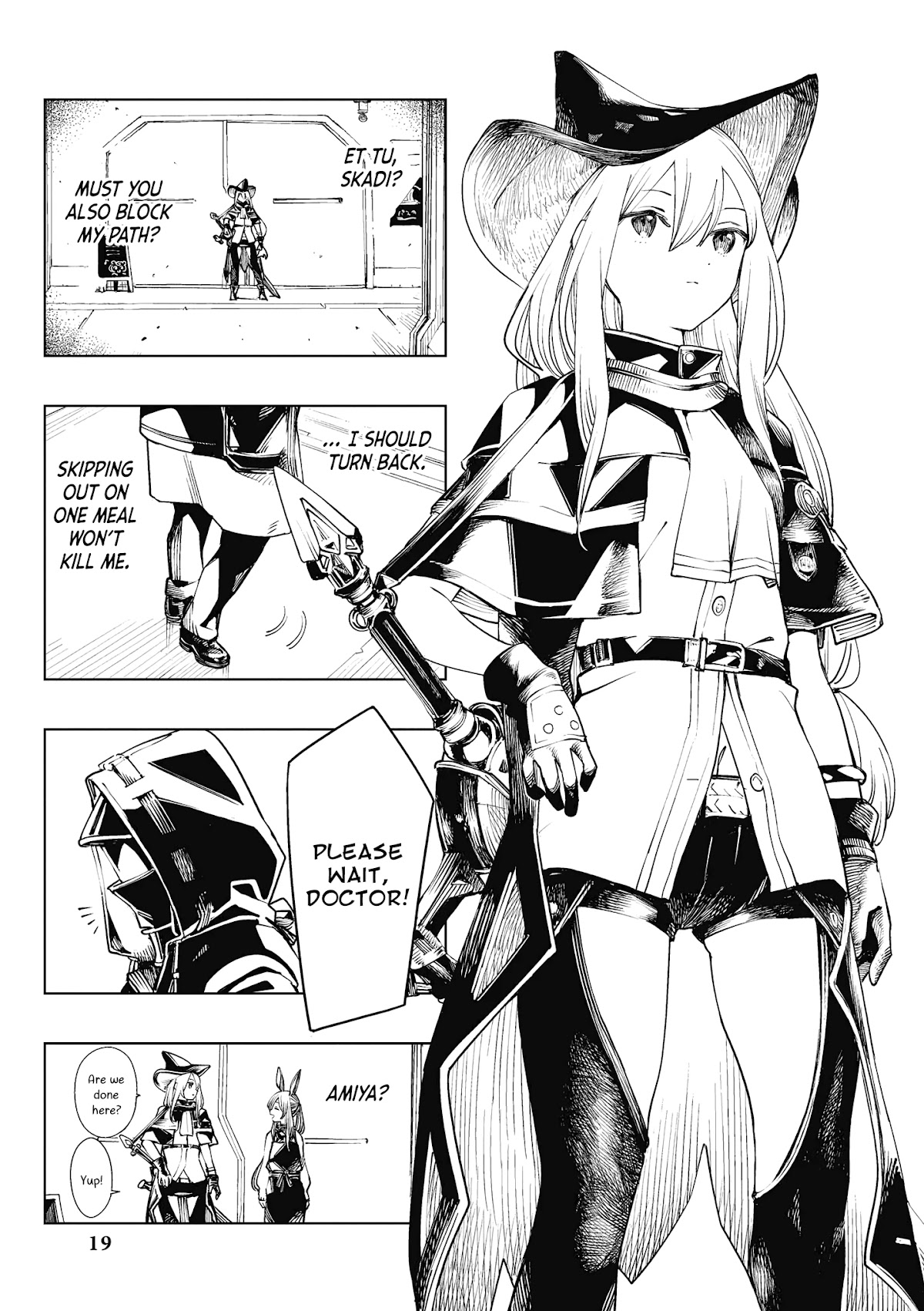 Arknights Comic Anthology Chapter 4.2 page 7 - Vol.4 Chapter 2: Rhodes Island Tower Defense