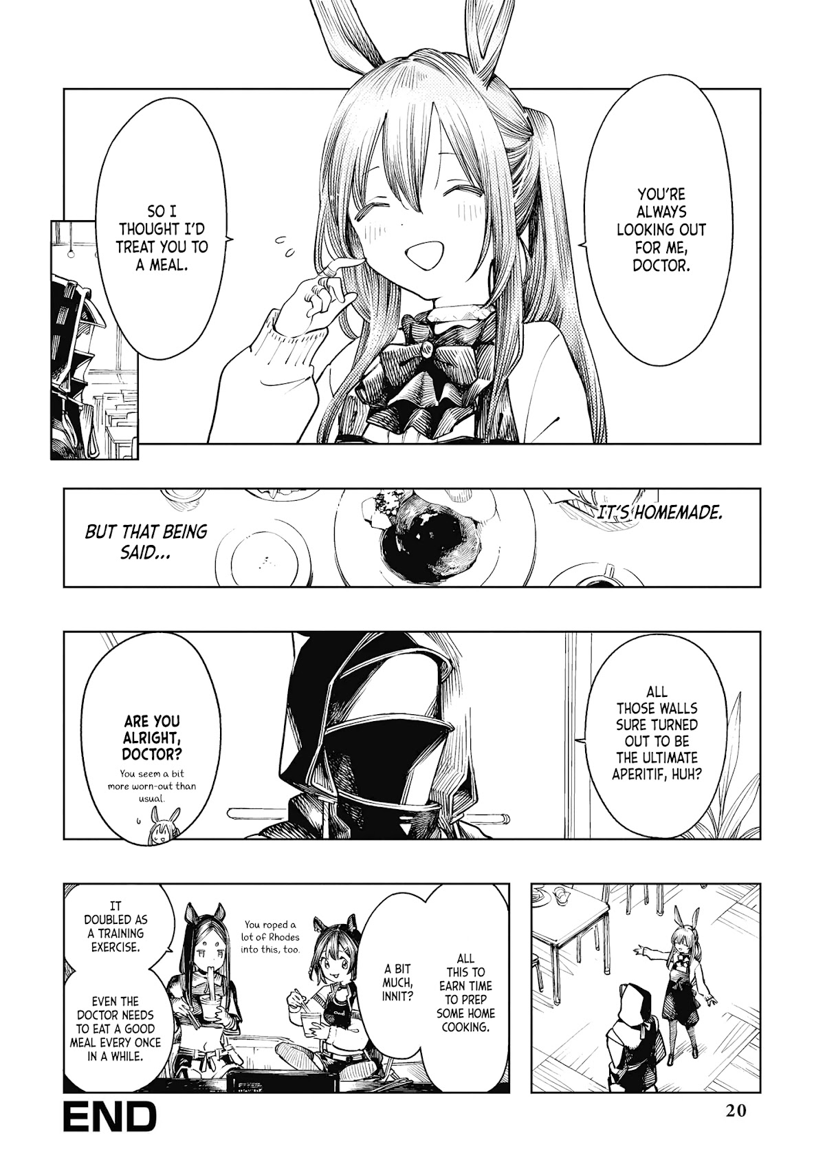 Arknights Comic Anthology Chapter 4.2 page 8 - Vol.4 Chapter 2: Rhodes Island Tower Defense