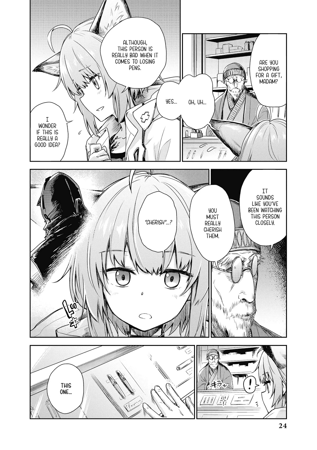 Arknights Comic Anthology Chapter 4.3 page 4 - Vol.4 Chapter 3: Gift