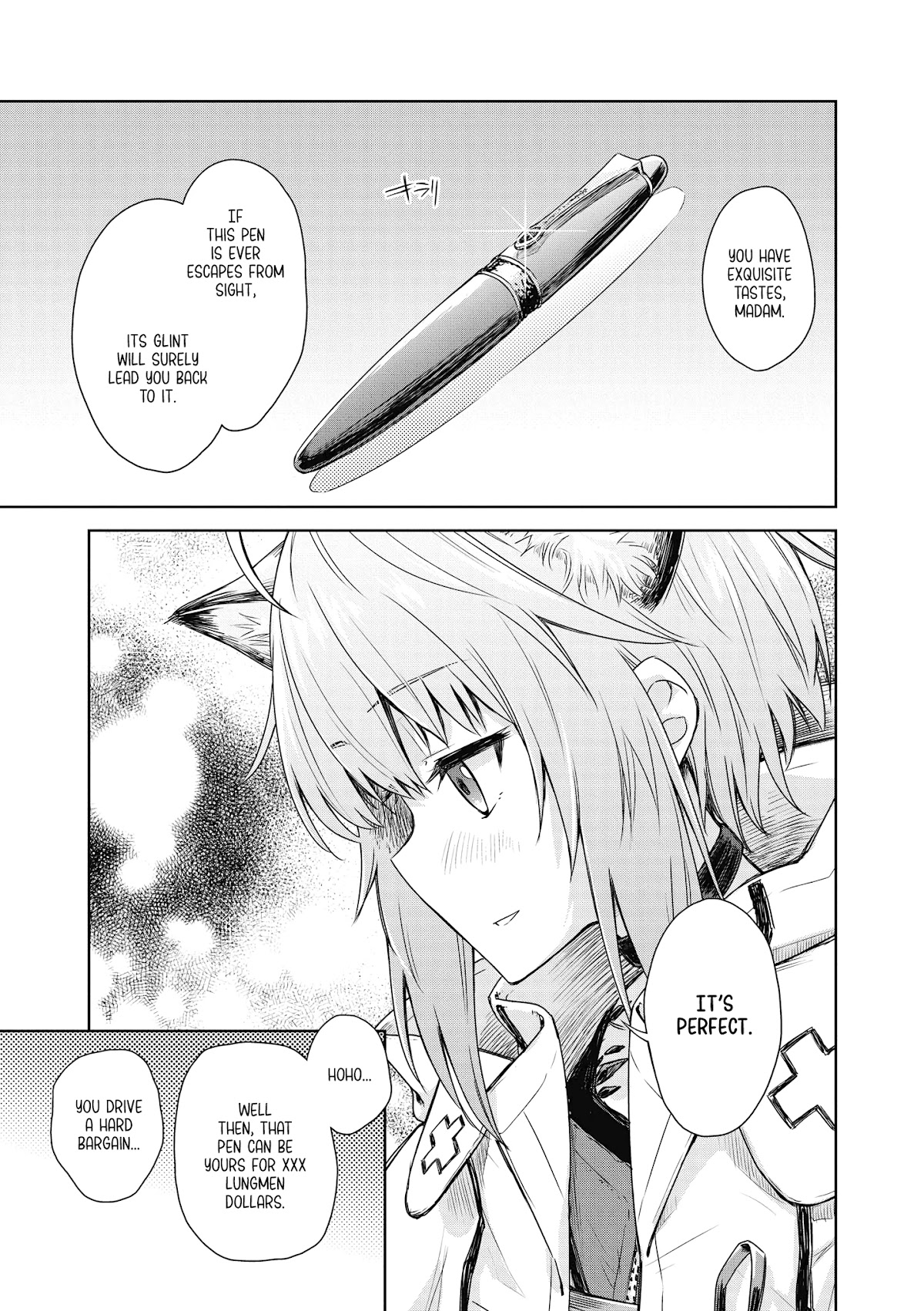 Arknights Comic Anthology Chapter 4.3 page 5 - Vol.4 Chapter 3: Gift