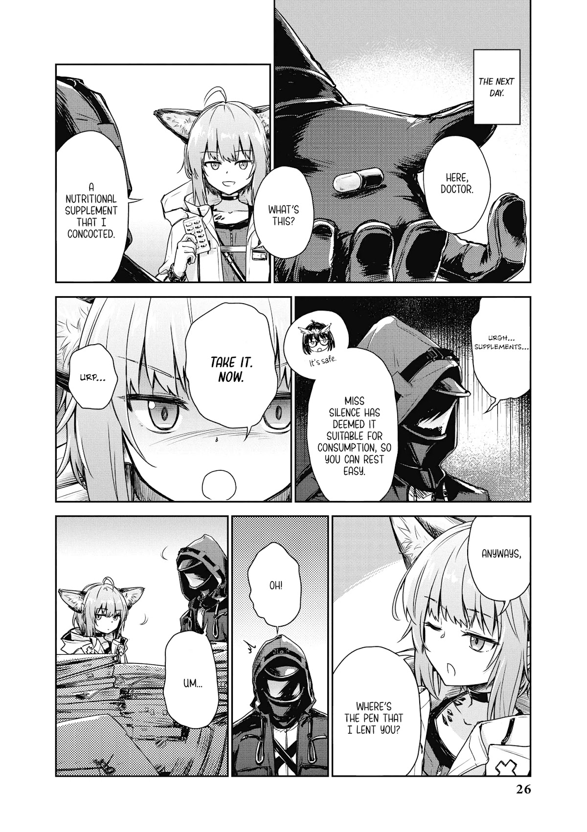 Arknights Comic Anthology Chapter 4.3 page 6 - Vol.4 Chapter 3: Gift