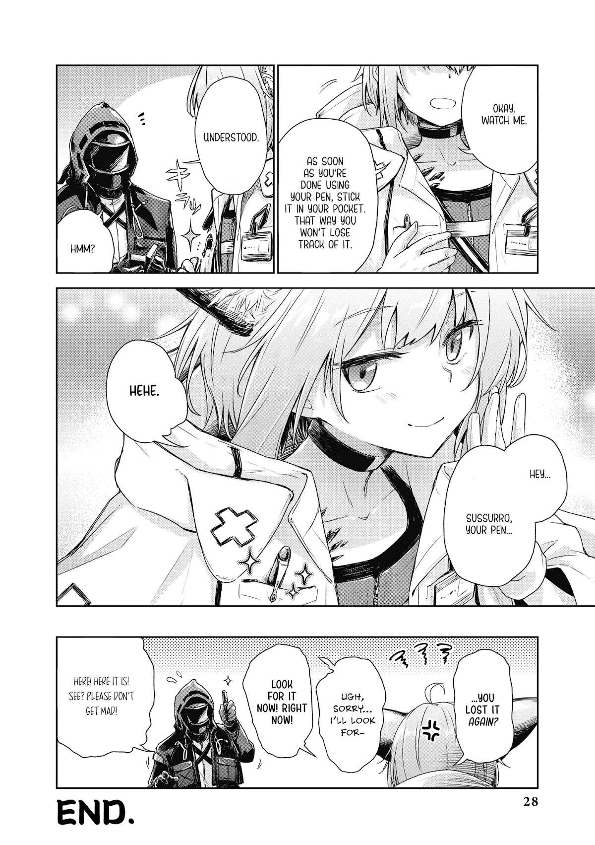 Arknights Comic Anthology Chapter 4.3 page 8 - Vol.4 Chapter 3: Gift
