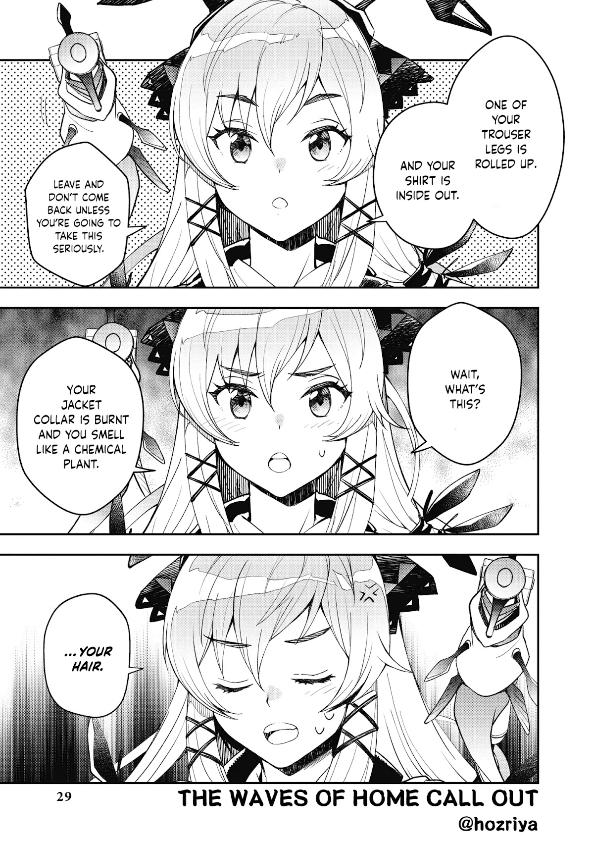 Arknights Comic Anthology Chapter 4.4 page 1 - Vol.4 Chapter 4: The Waves of Home Call Out